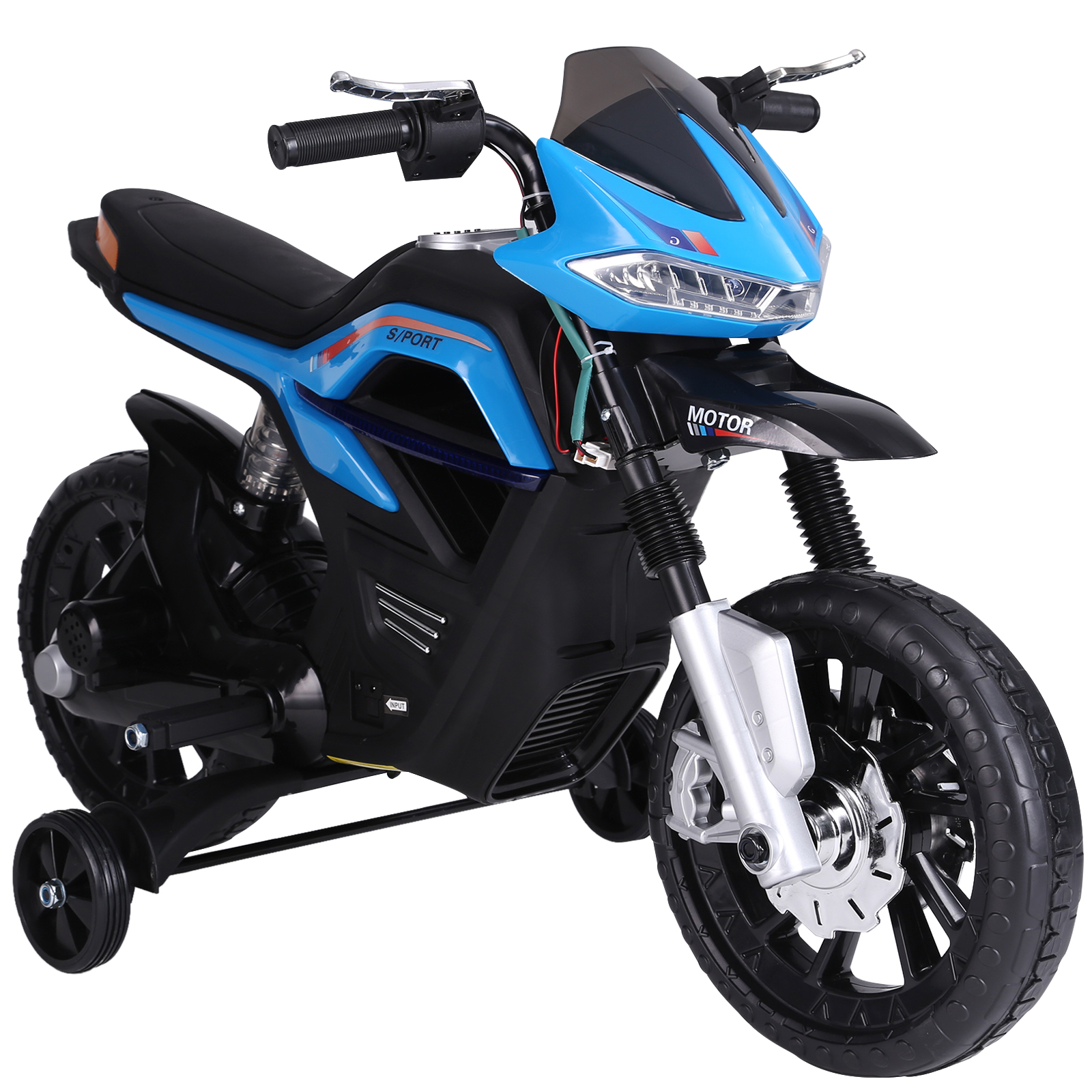 moto cavalcabile rossa