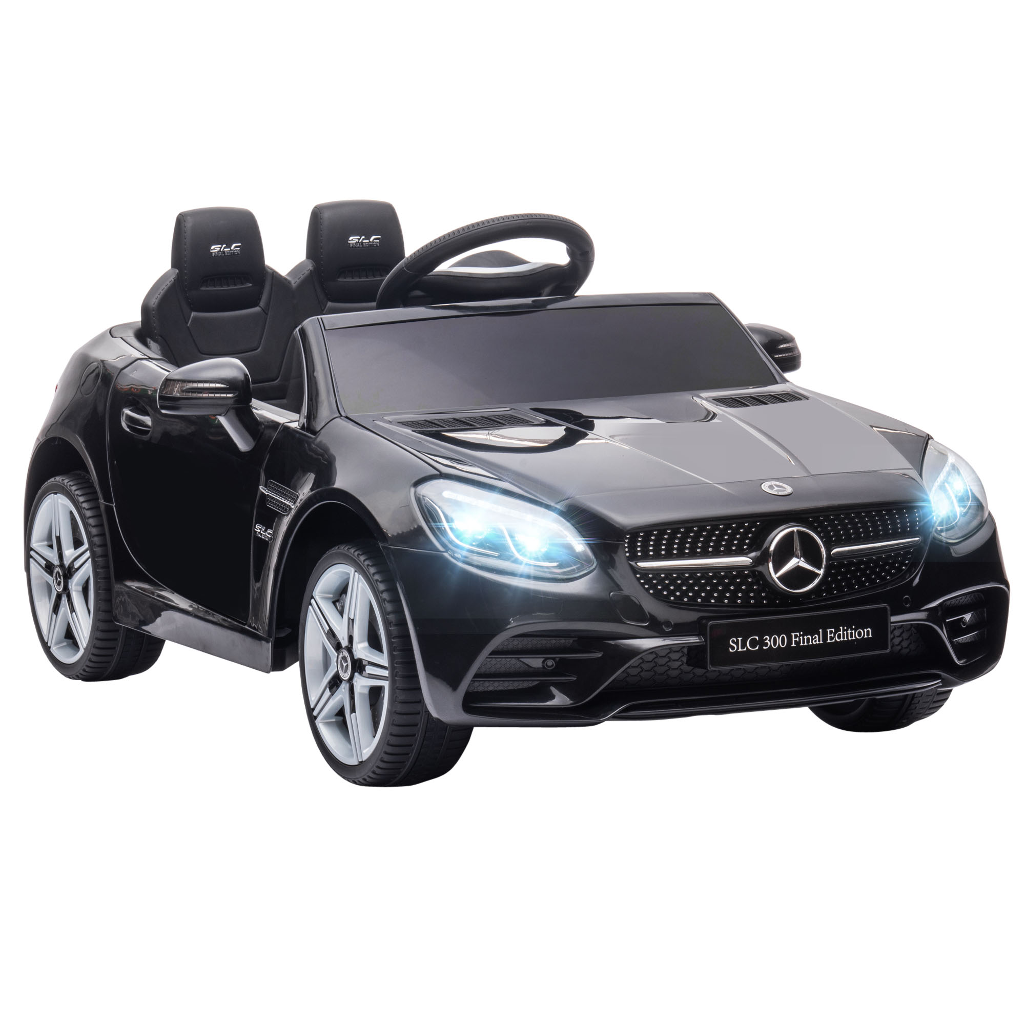 vista laterale Mercedes SLC