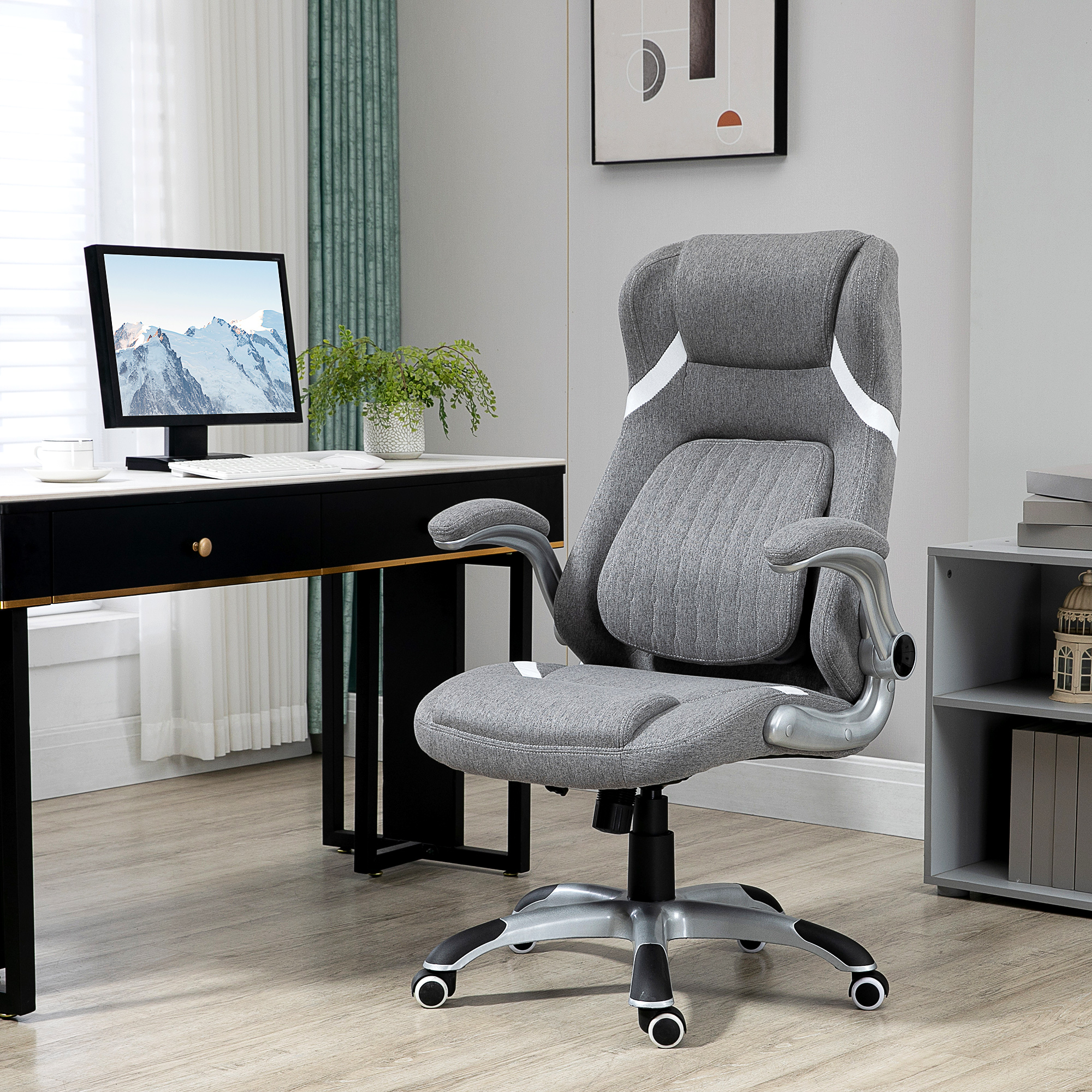 Silla oficina reclinable