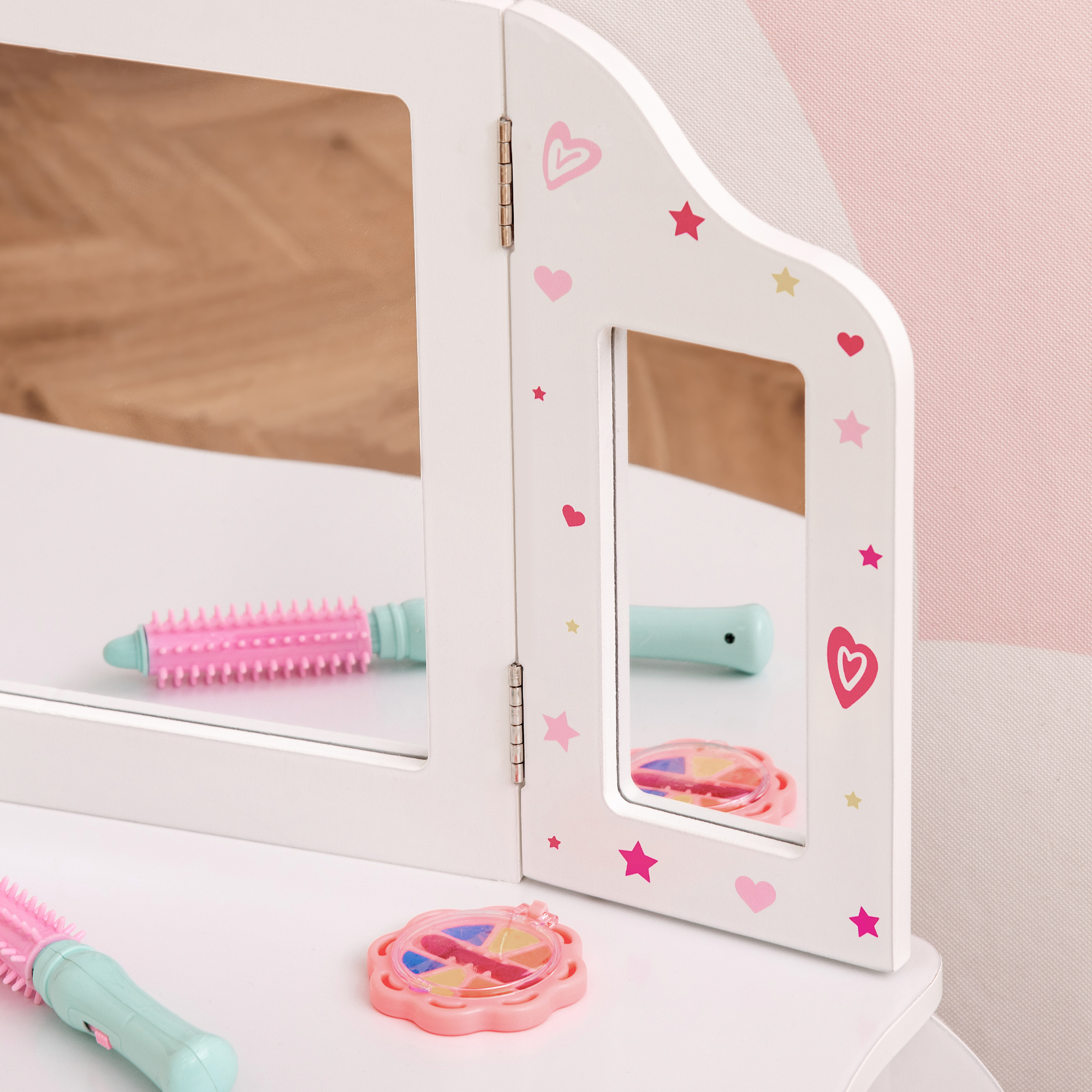 Coiffeuse Miroir Acrylique Incassable