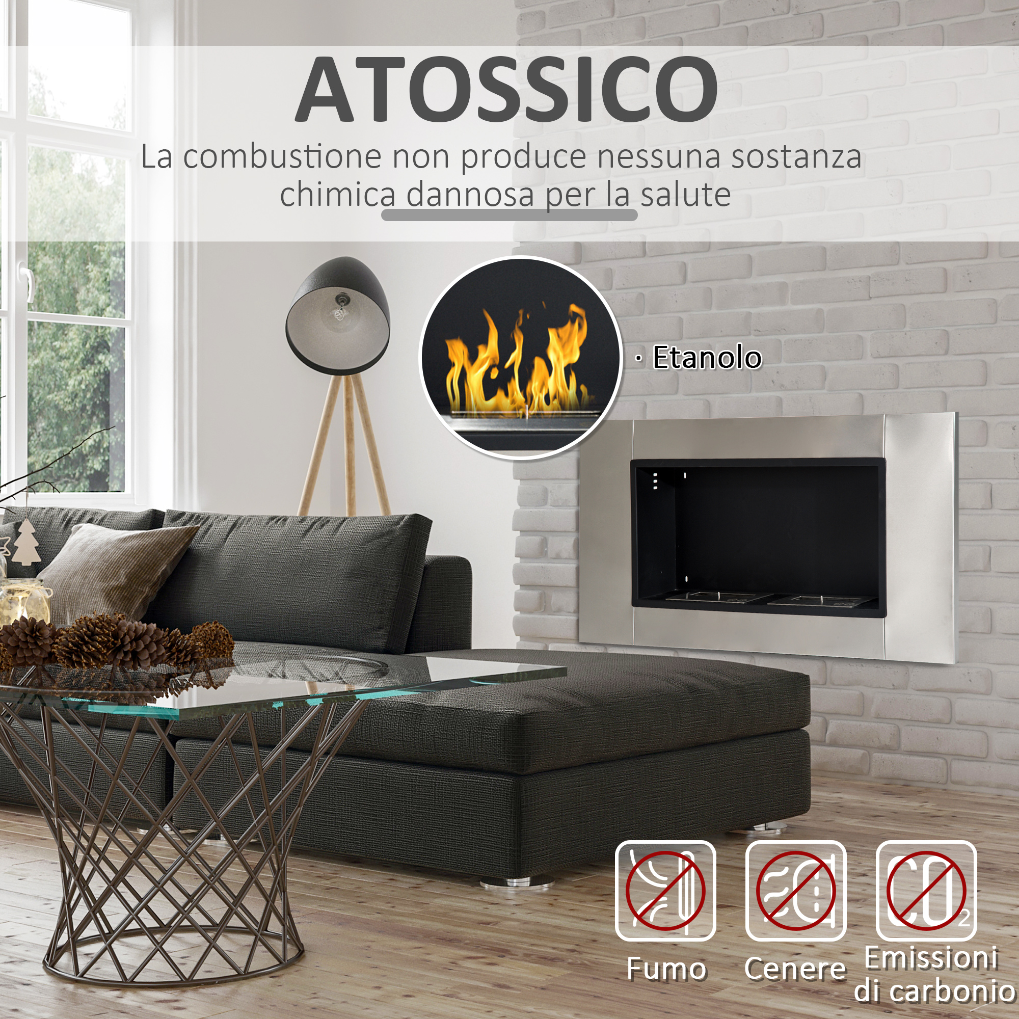 Kit de fixation murale inclus