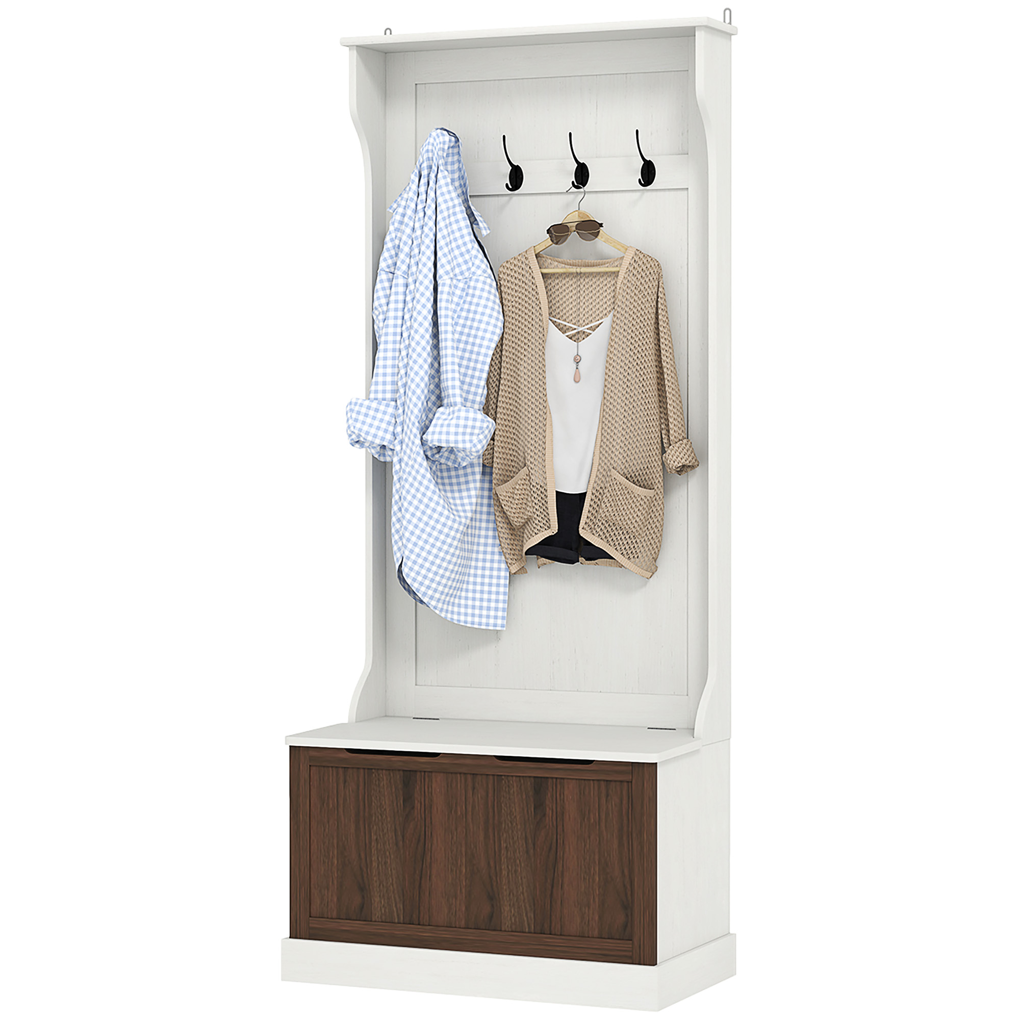 Porte-manteau dans l’entrée