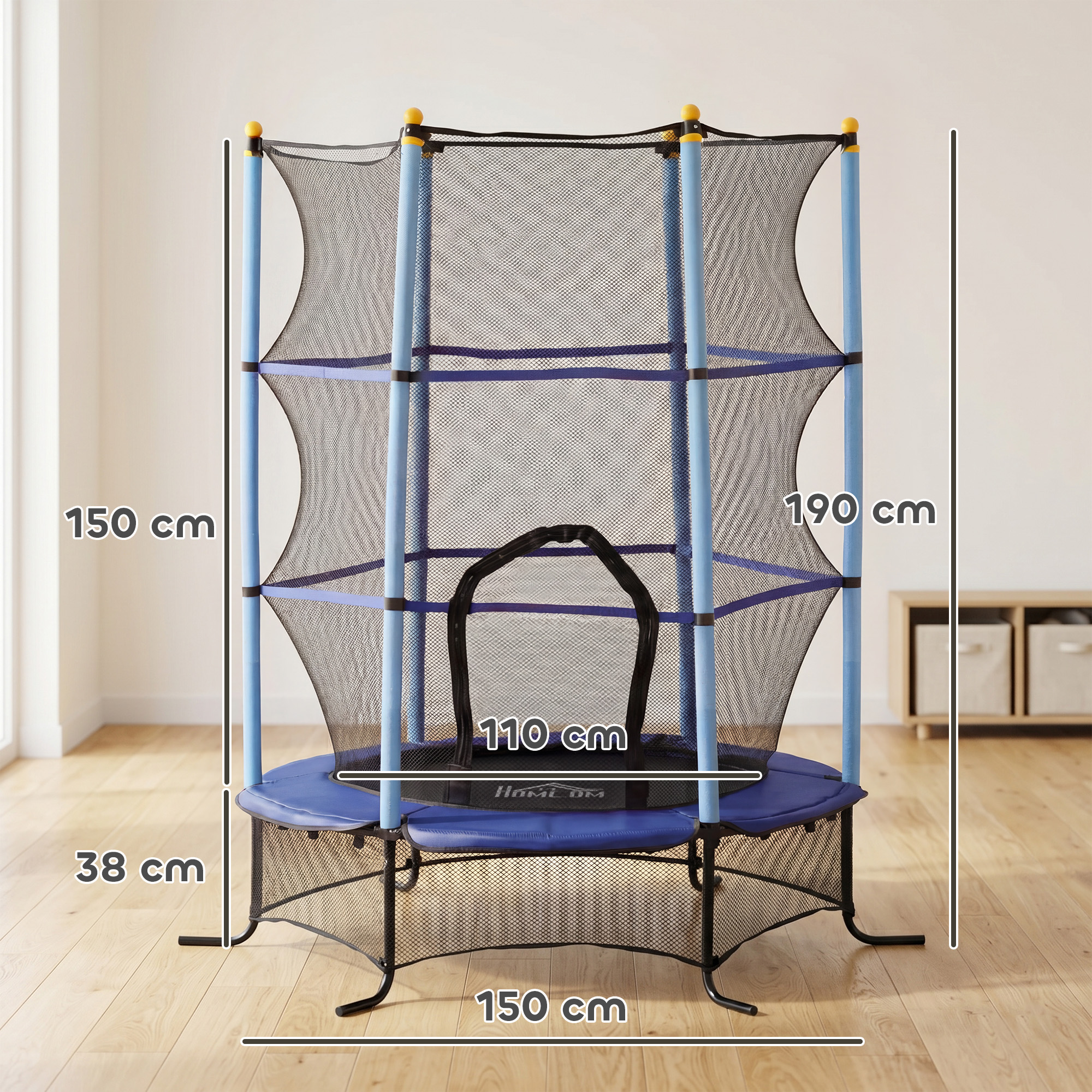 Dimensions Ø163 x 190 cm