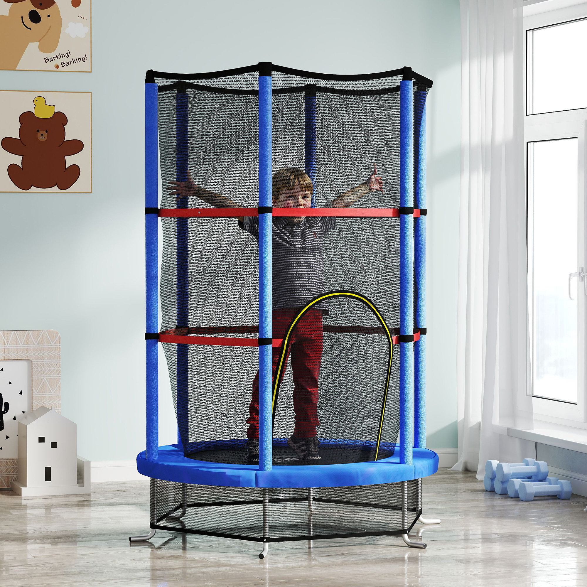 Trampoline cordes élastiques