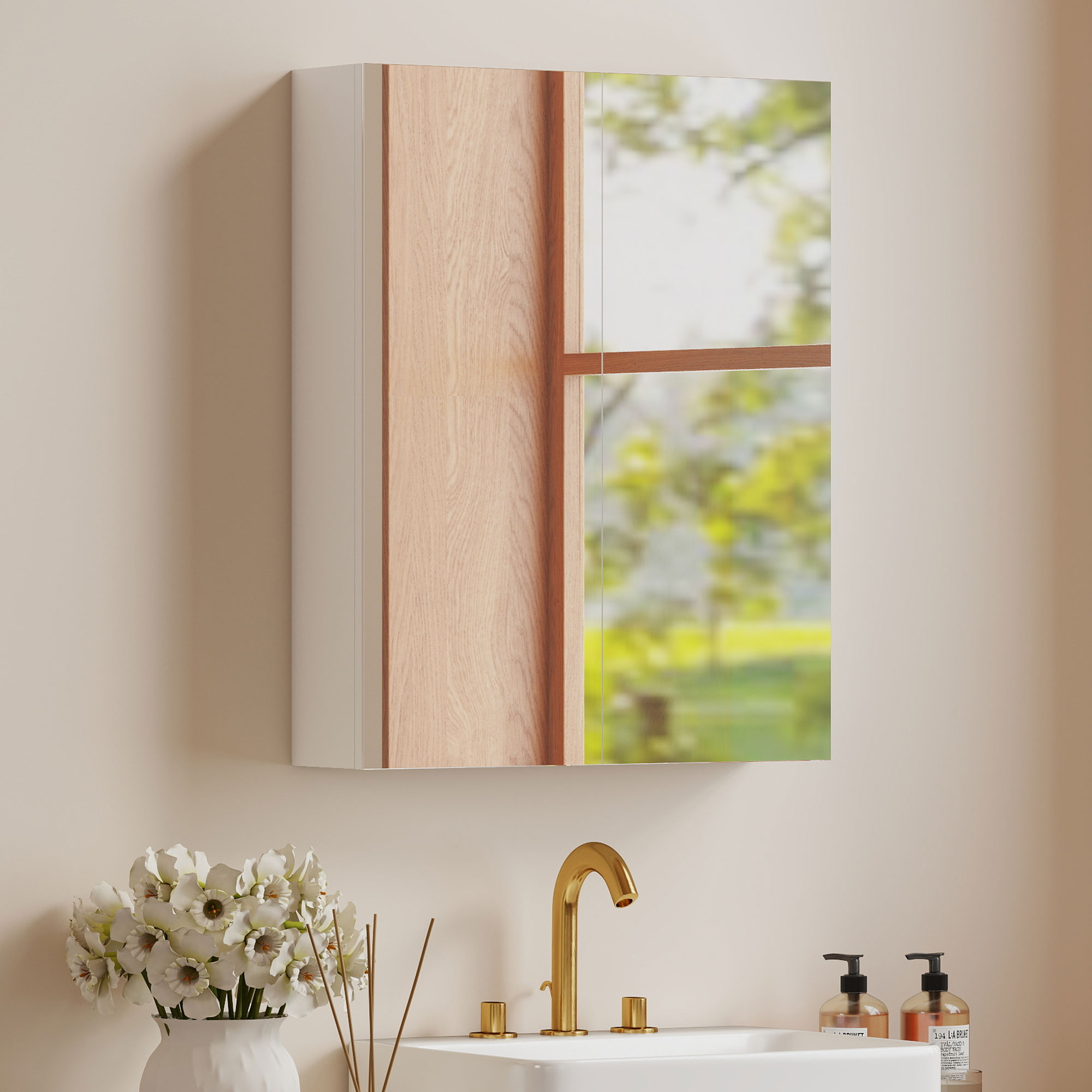 Diagrama de dimensiones del armario de pared