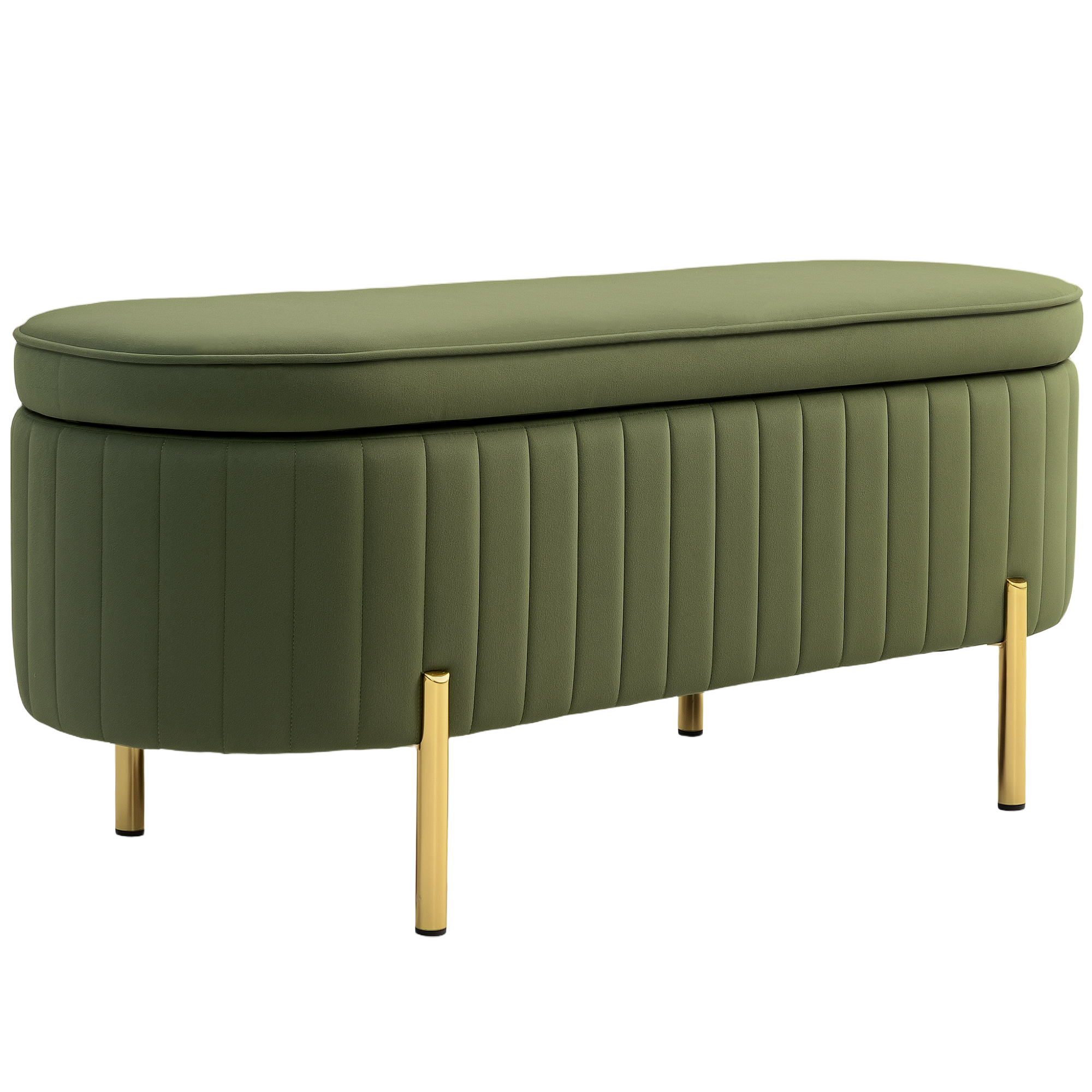 Banc coffre rembourré chic