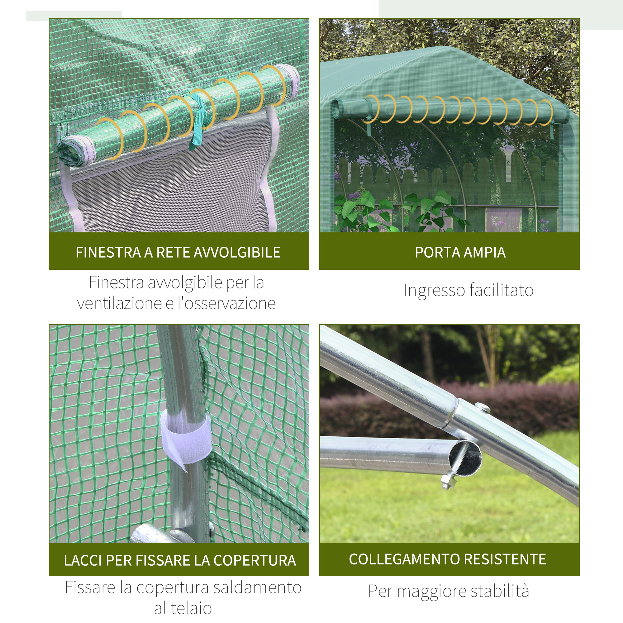 Mosquitera enrollable para ventana, puerta ancha con cremallera, cintas de sujeción