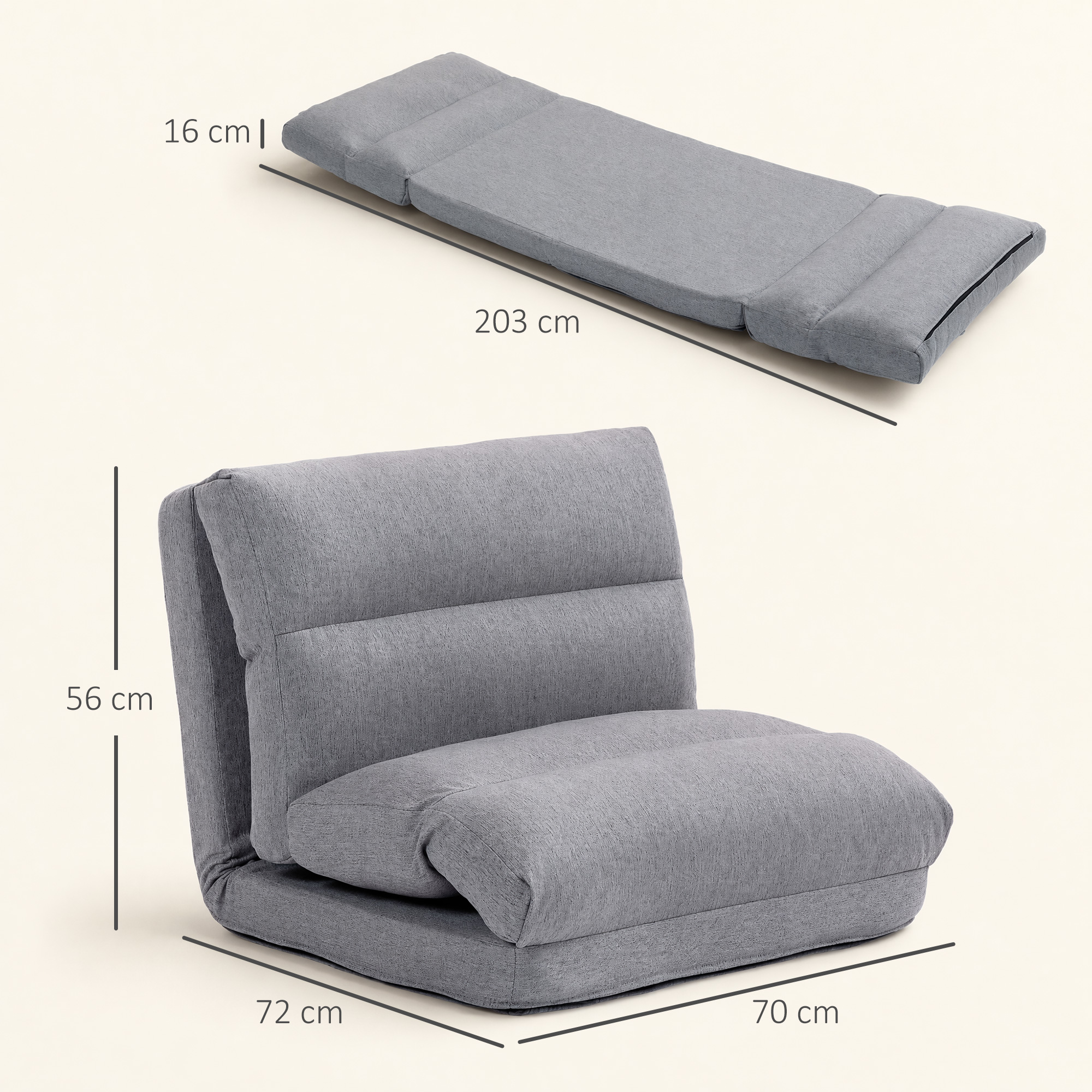 Pliage 3 sections