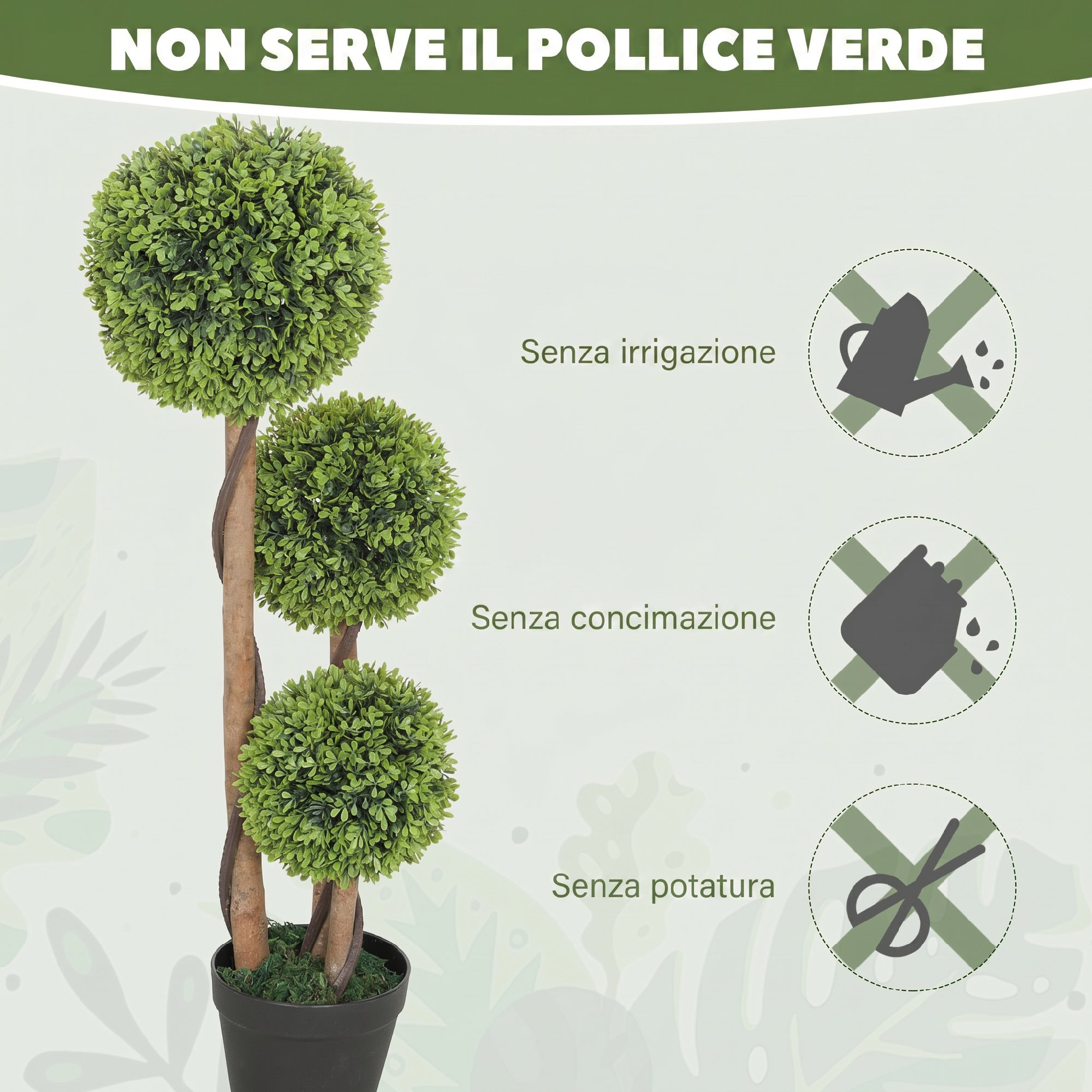 Pot renforcé stable inclus