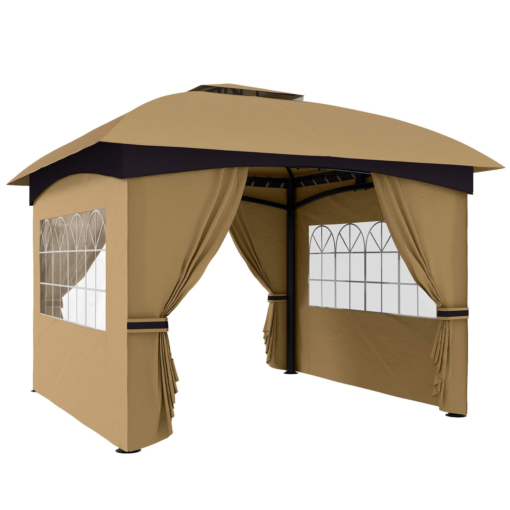 Pavillon de jardin gazebo 3,4 x 3,4 m