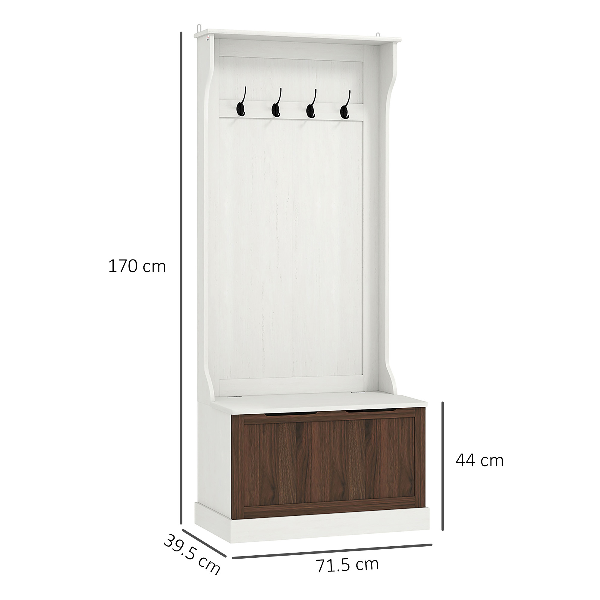 Banc coffre de rangement