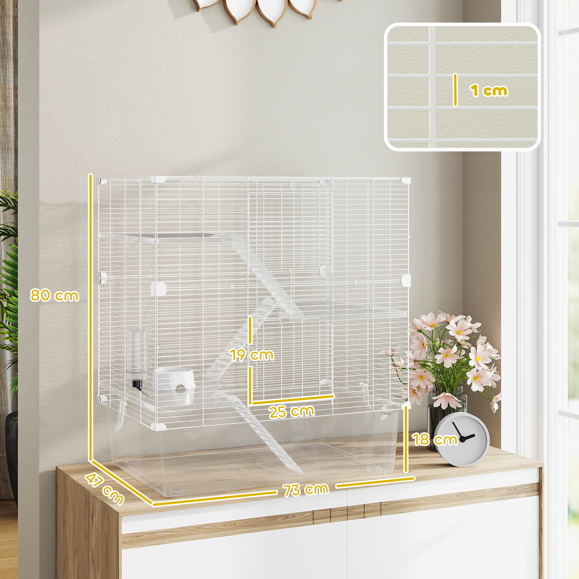 Cage rongeurs design