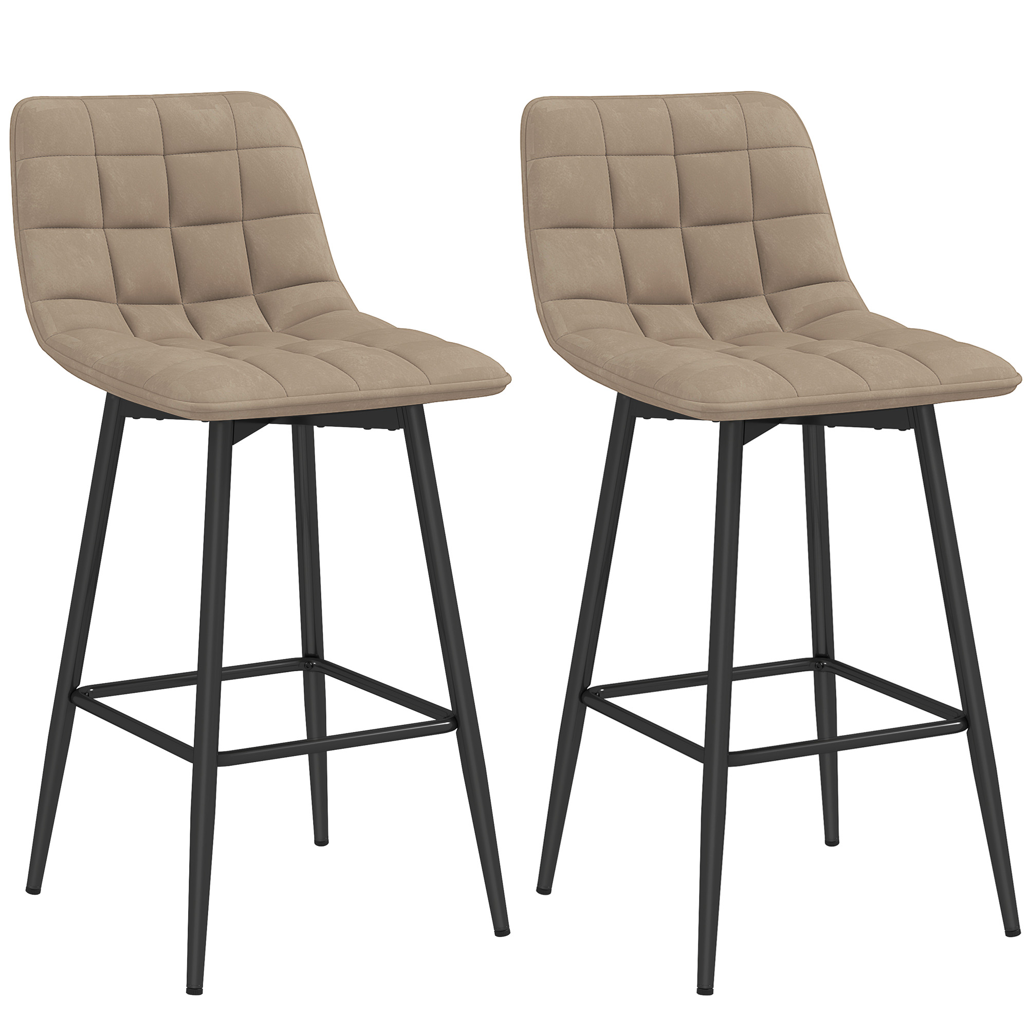 Set de 2 tabourets de bar
