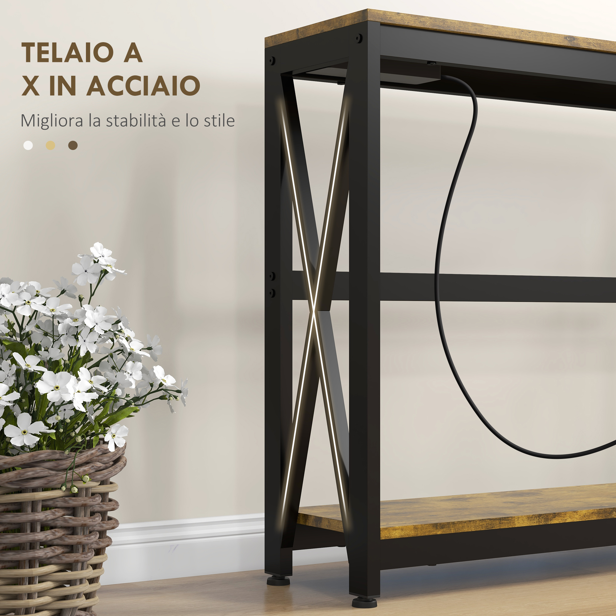 Detail etagere