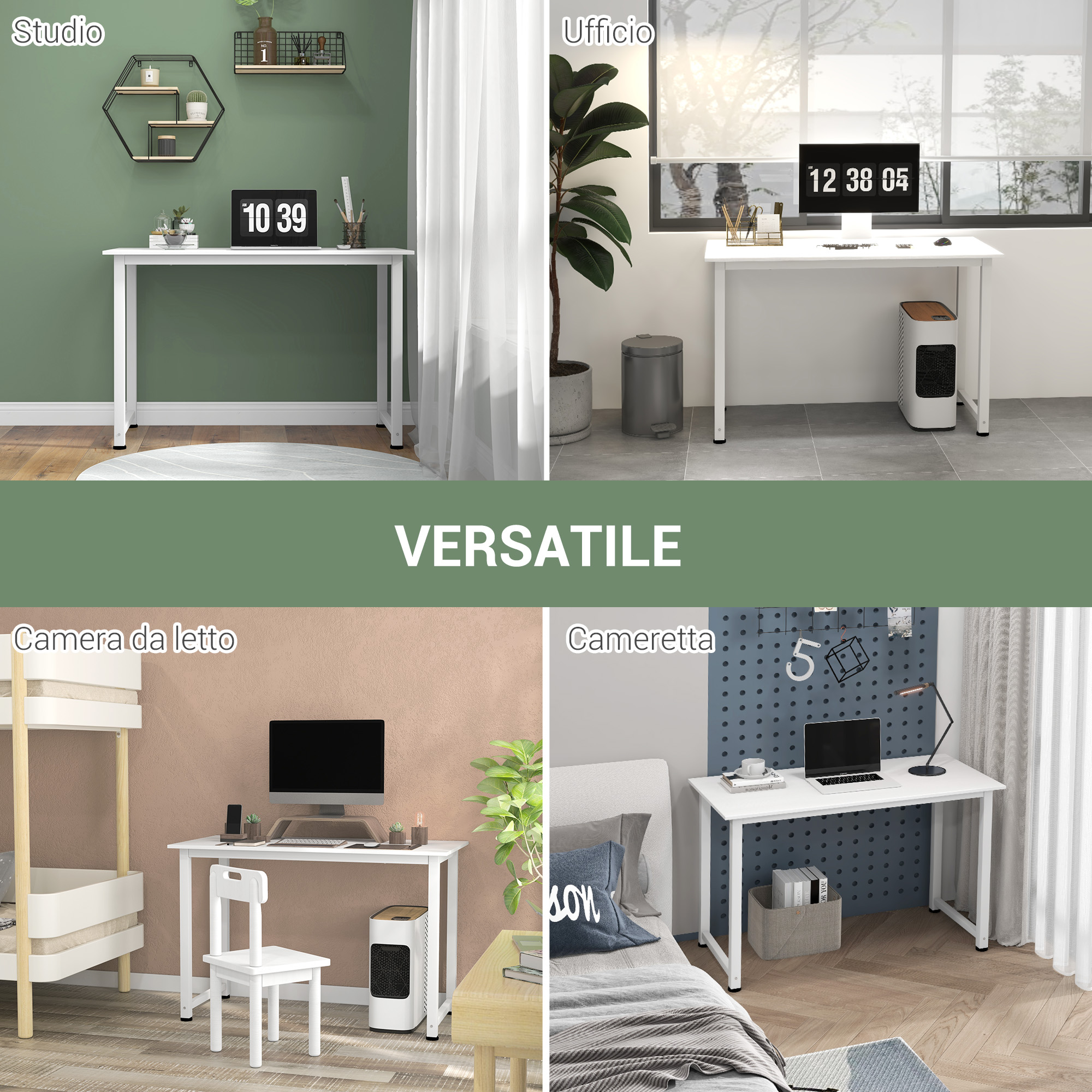 Vue d'ensemble du bureau