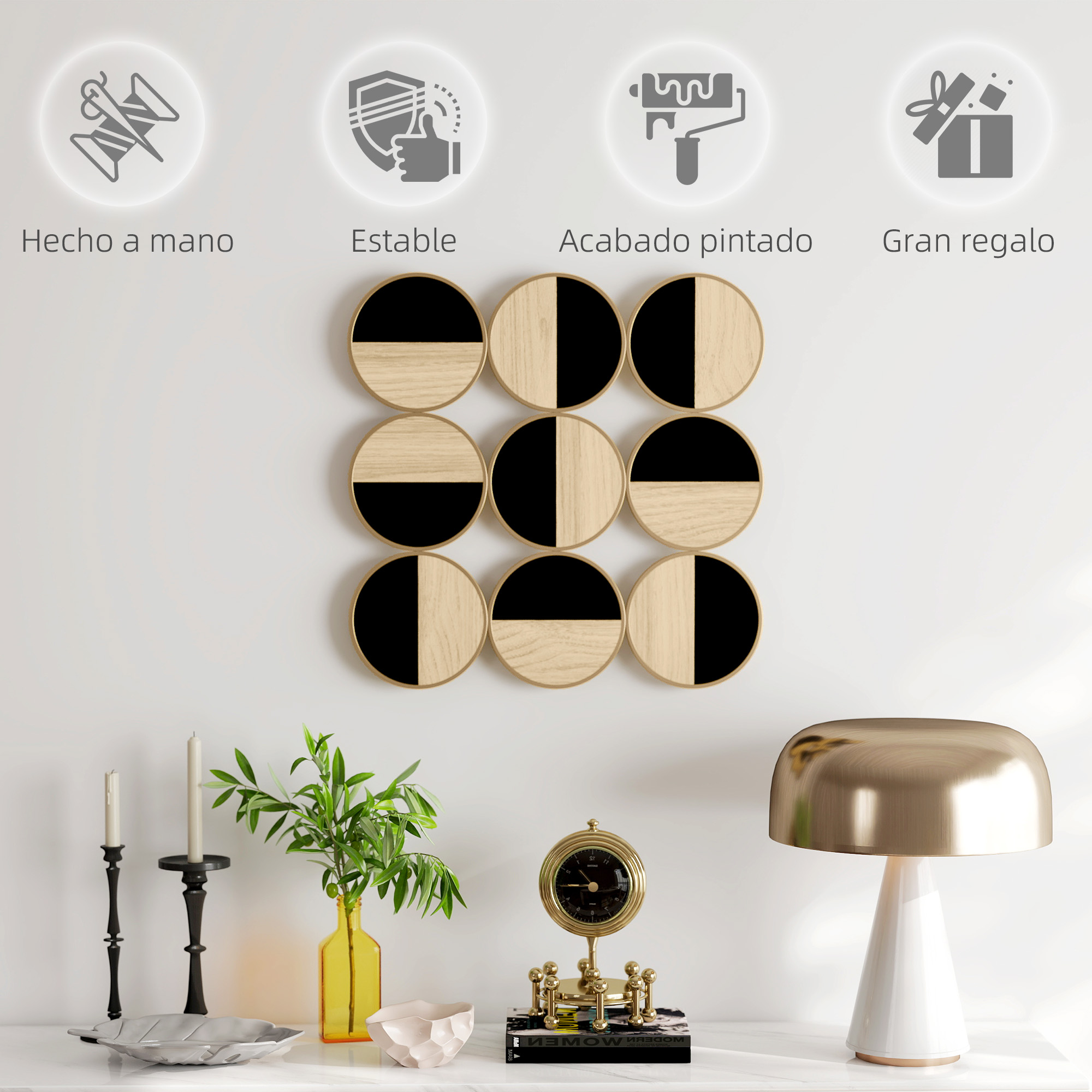 Kit complet d’accessoires de fixation inclus, multi‑orientations