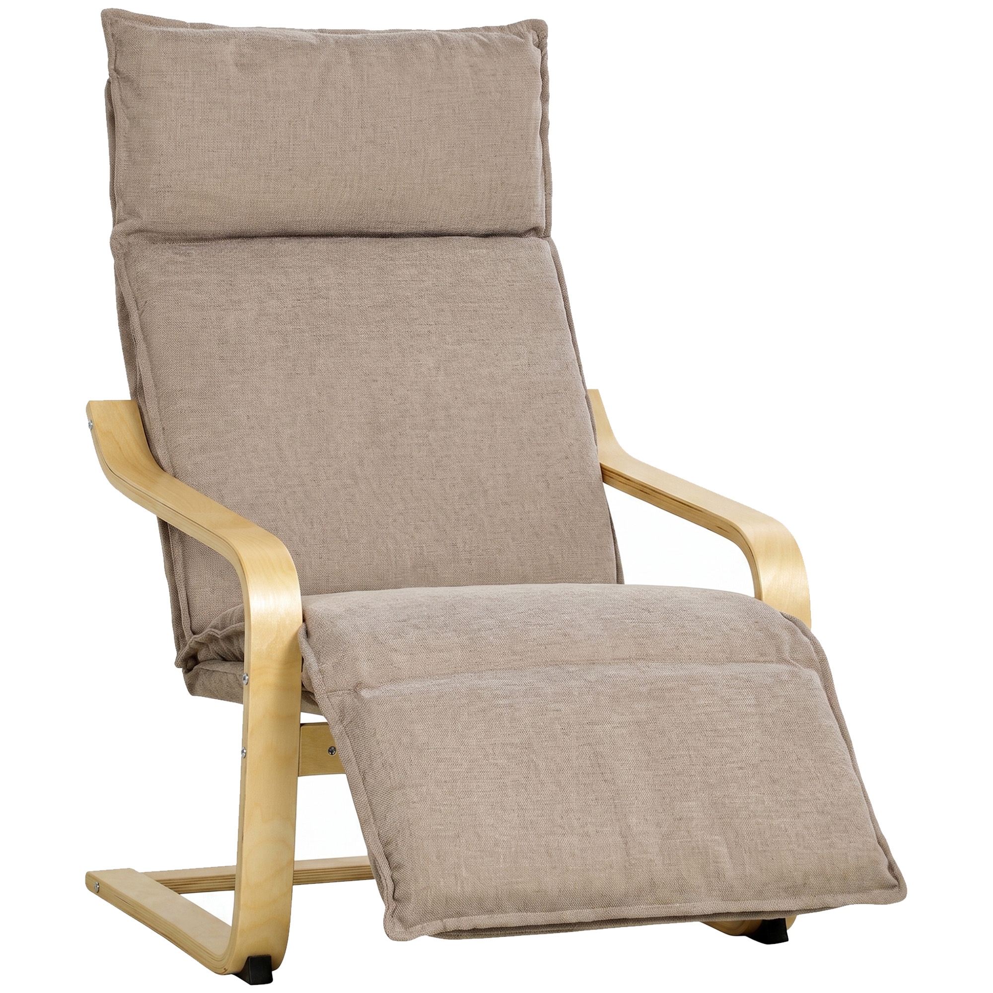Fauteuil a bascule aspect lin