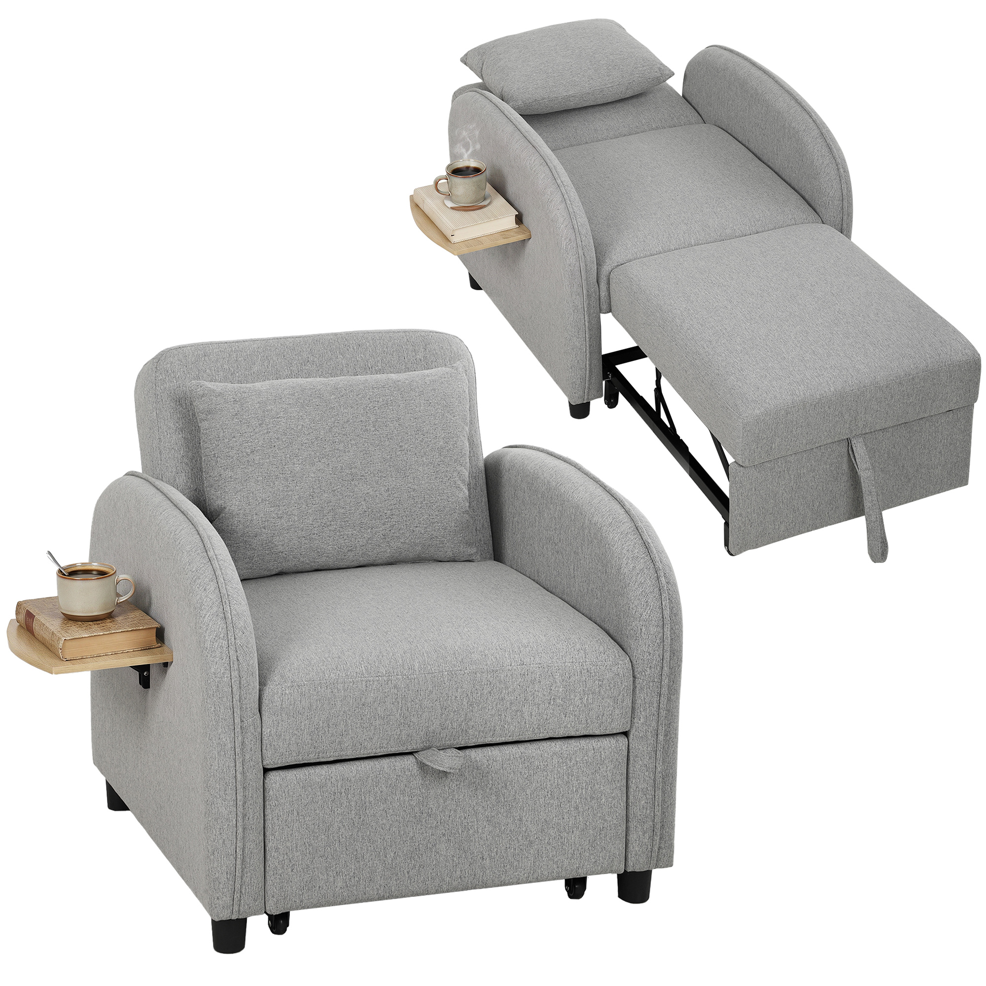 Fauteuil-lit 1 place
