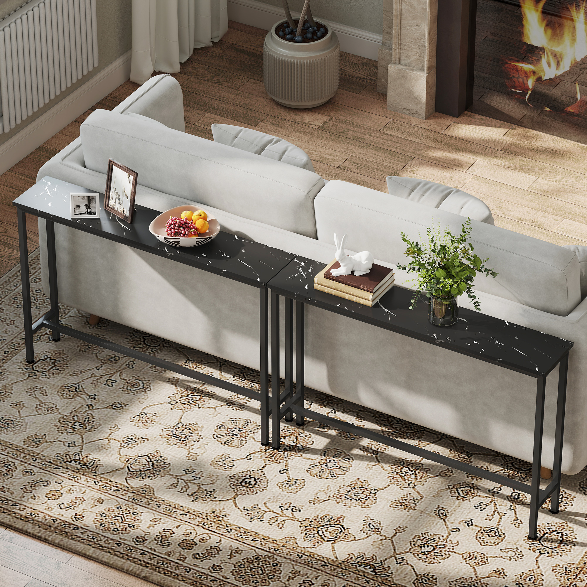Décoration sur la console