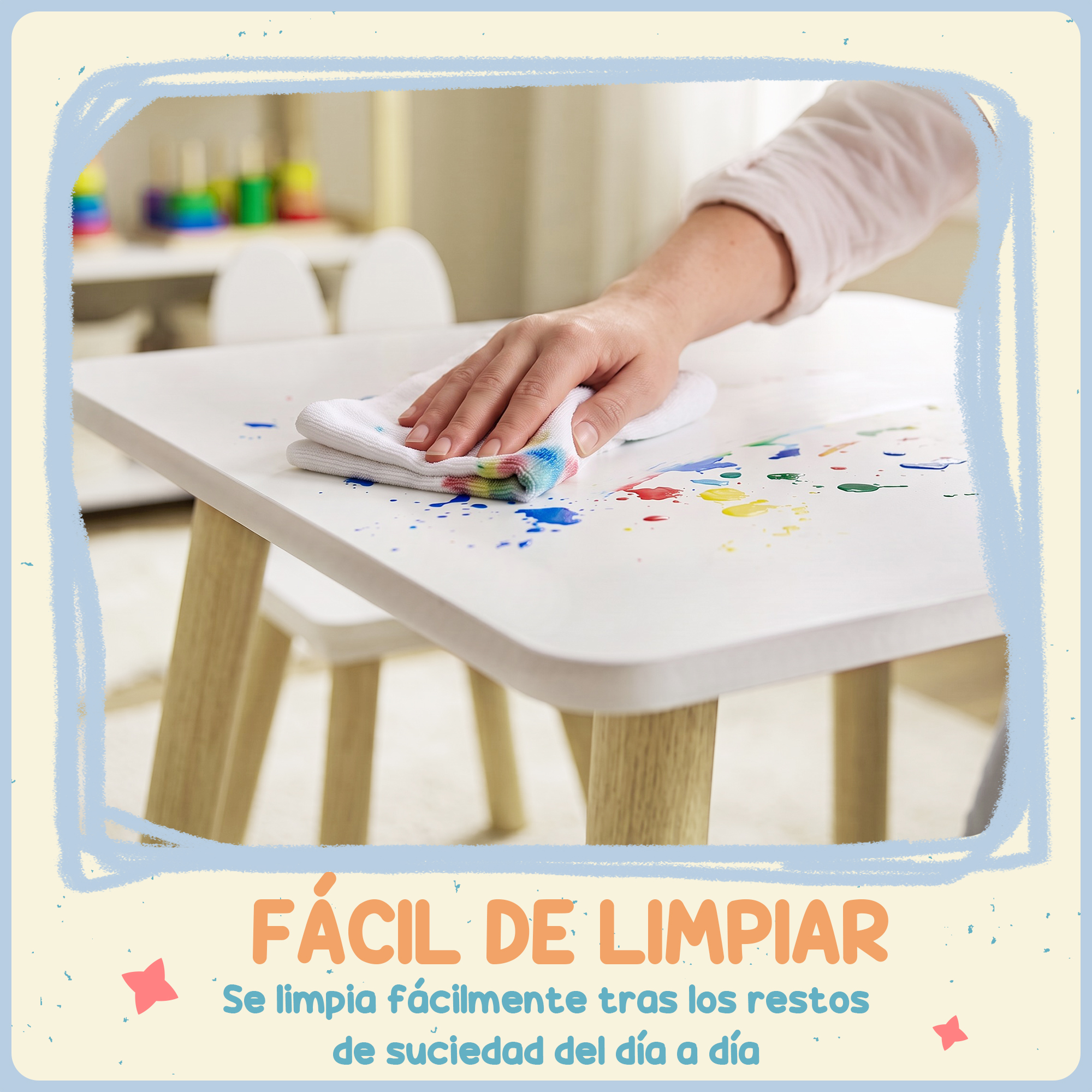 Chaises Rangeables sous la Table