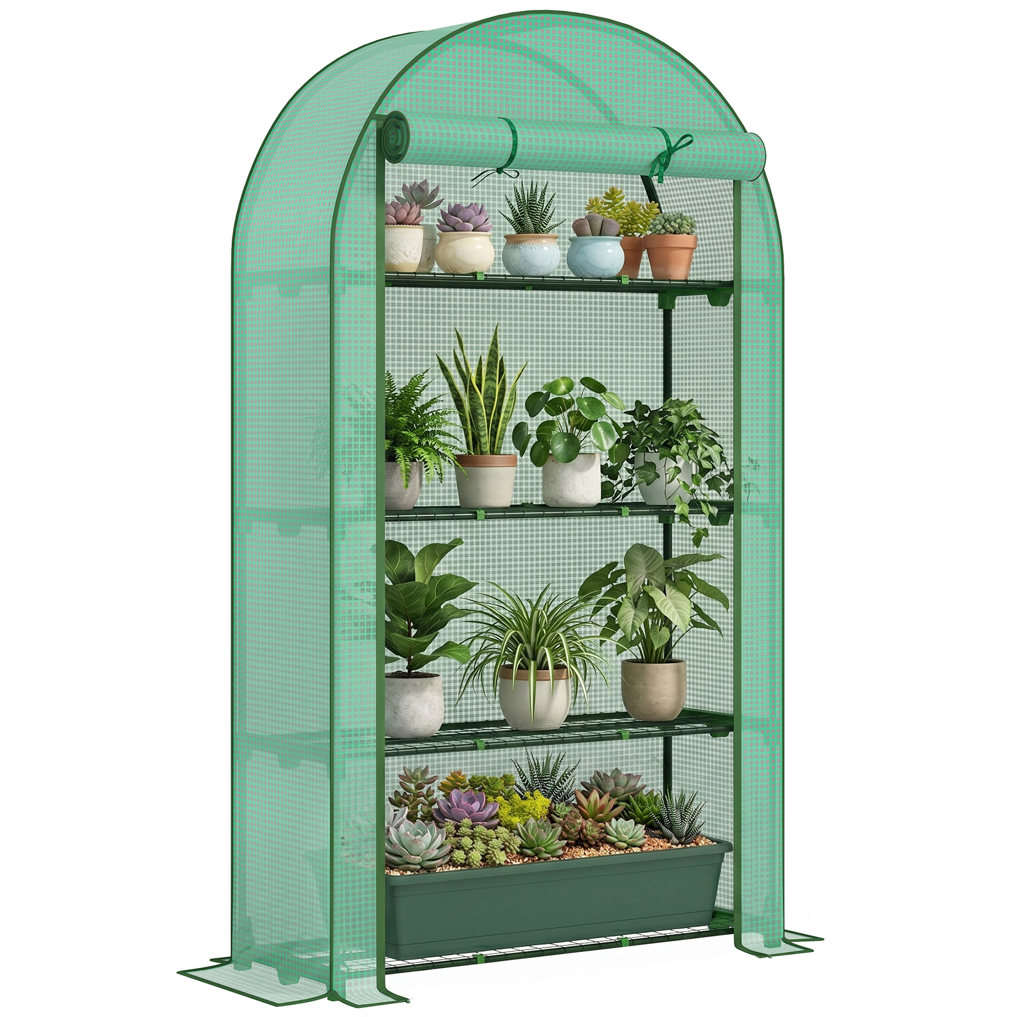 Serre de jardin compacte