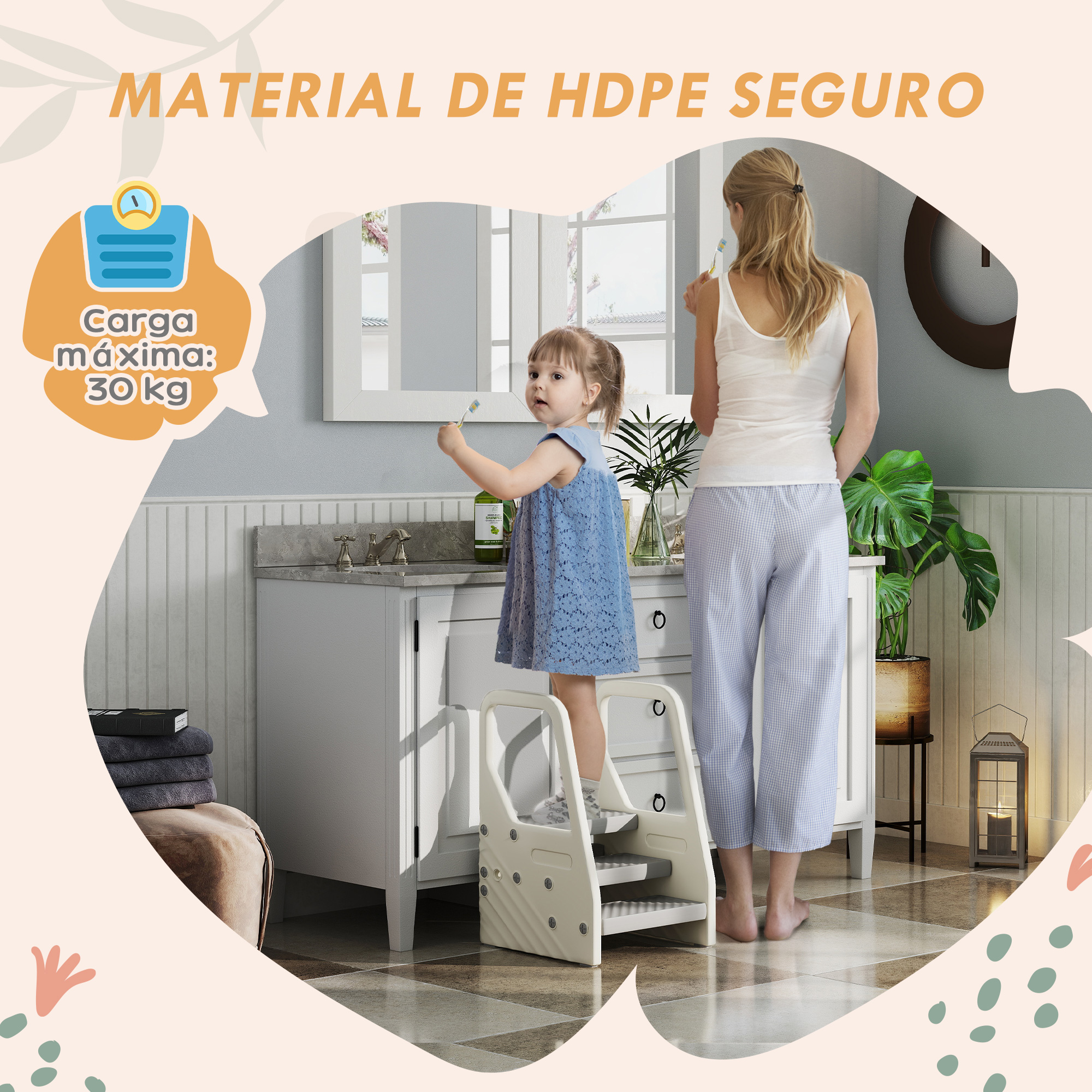 Tabouret Cuisine Enfant Tour d'Apprentissage