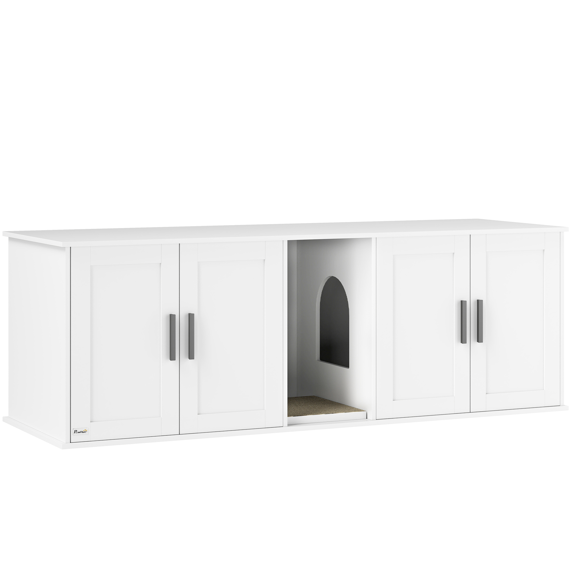 Dimensions et capacité de charge du meuble cache-litière