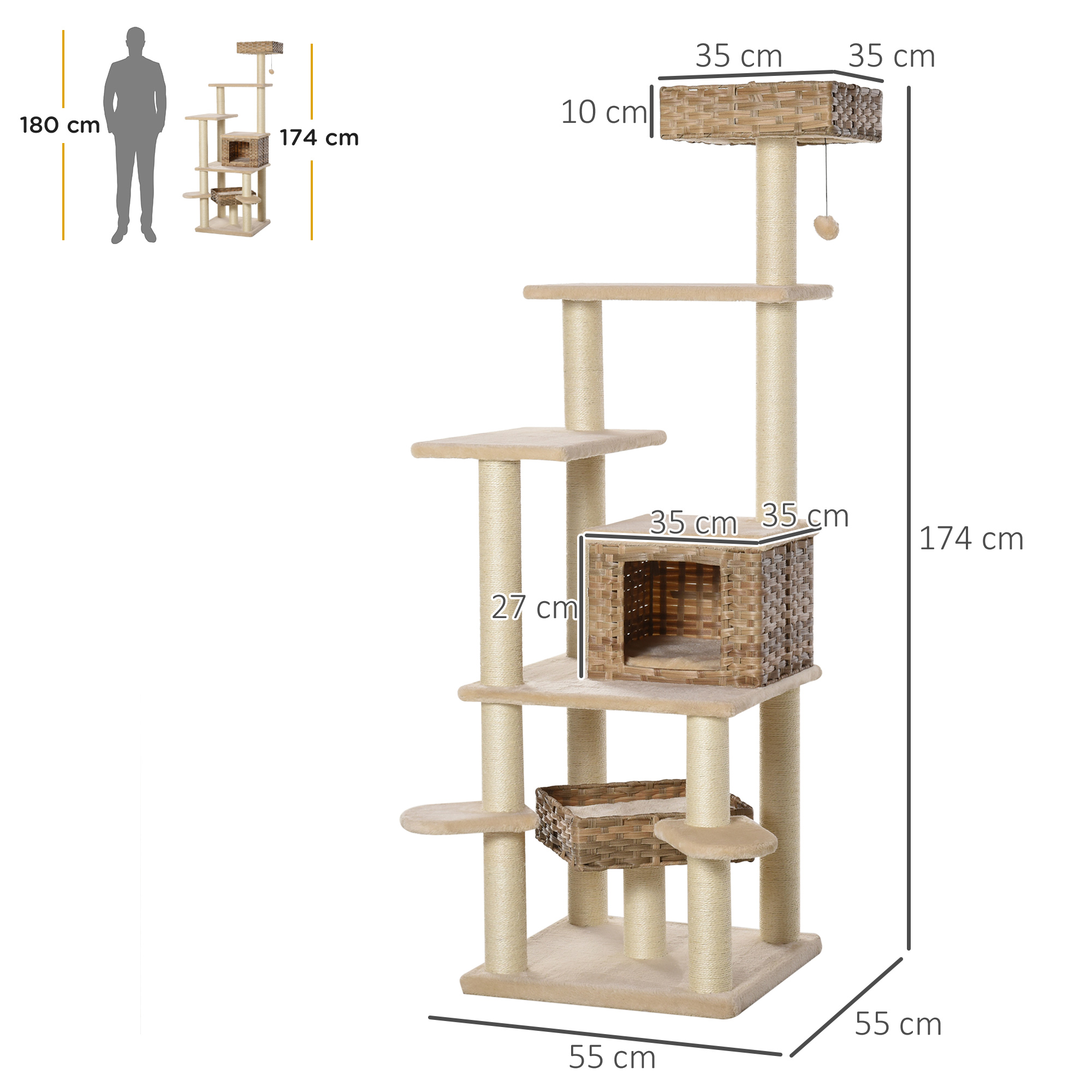 Structure stable et grotte en polyrotin