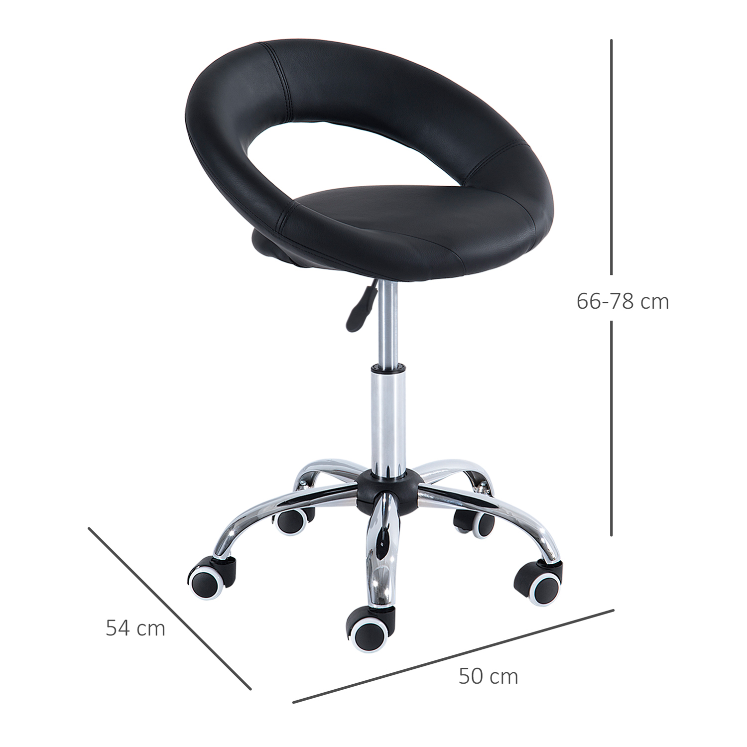 Rotation 360° et roulettes