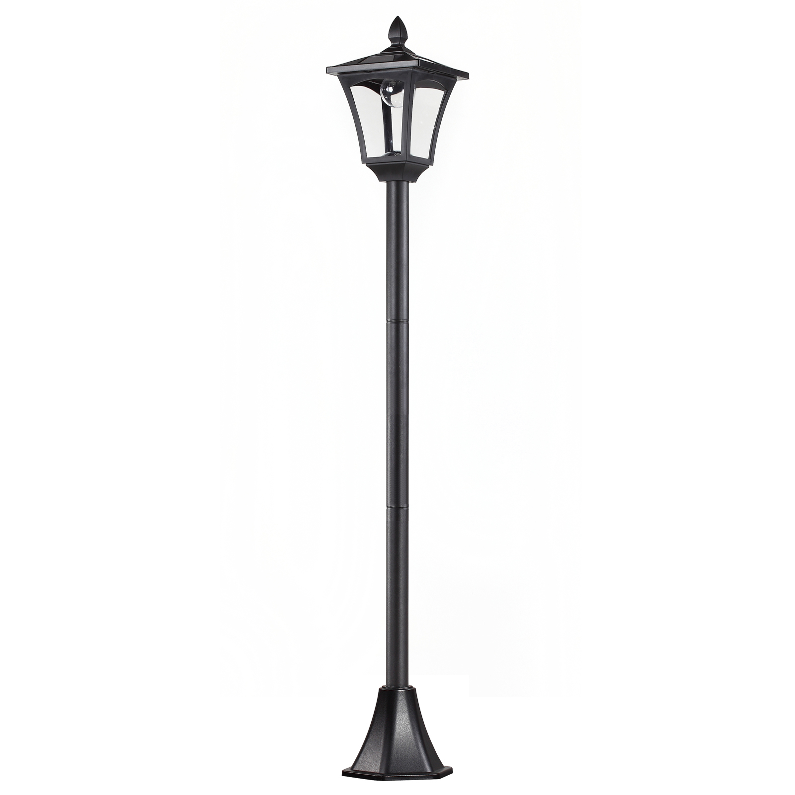Lanterne de jardin solaire LED rétro