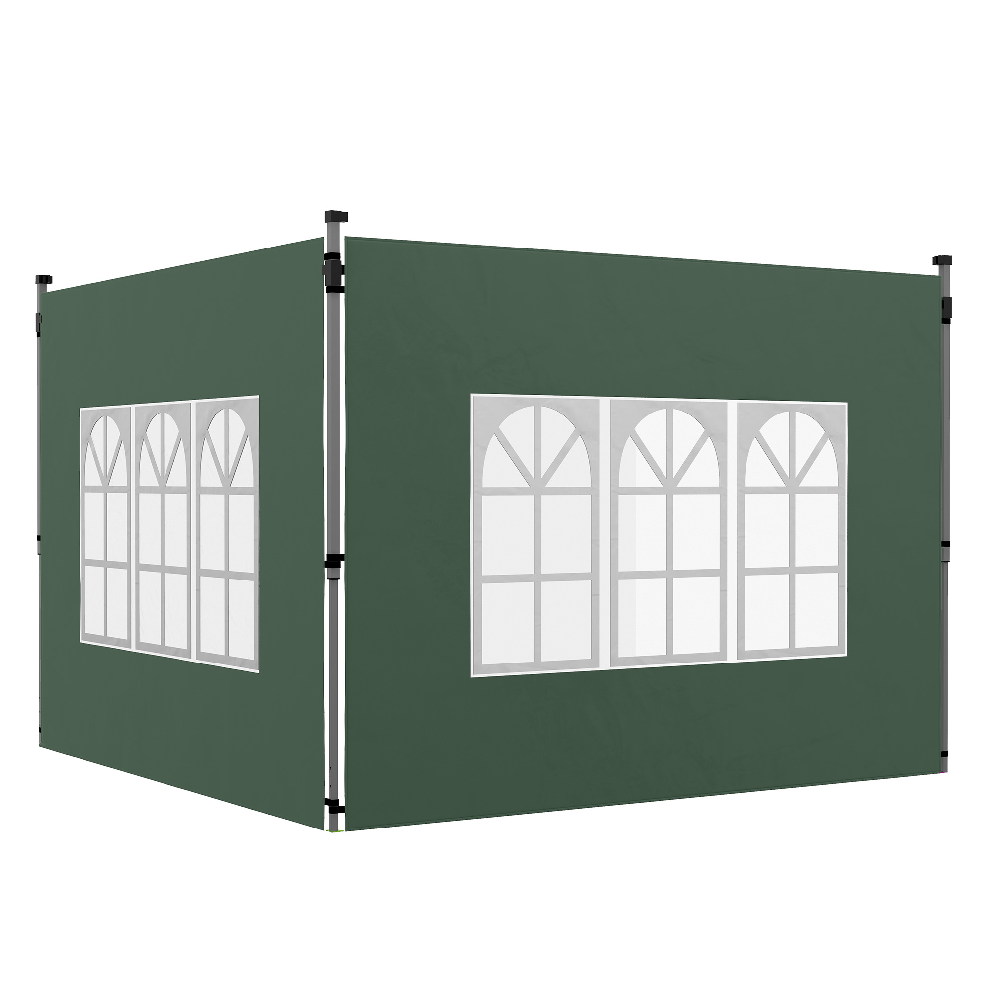 3x3 3x4 oxford gazebo side walls