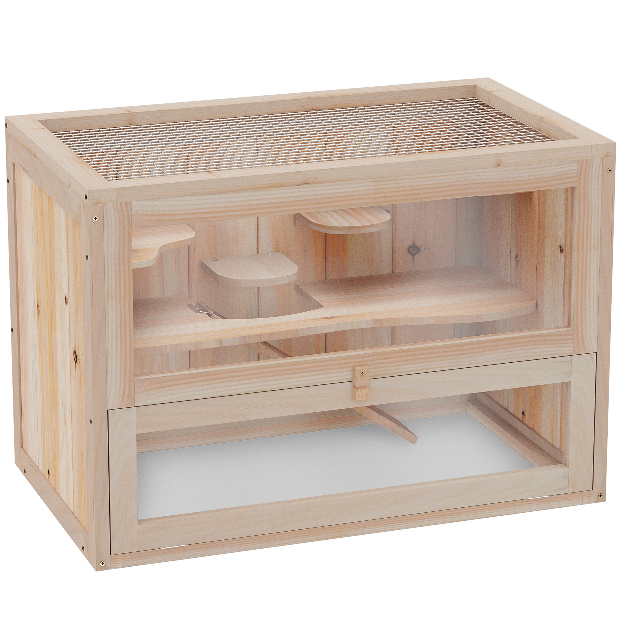Cage pour petits animaux en bois