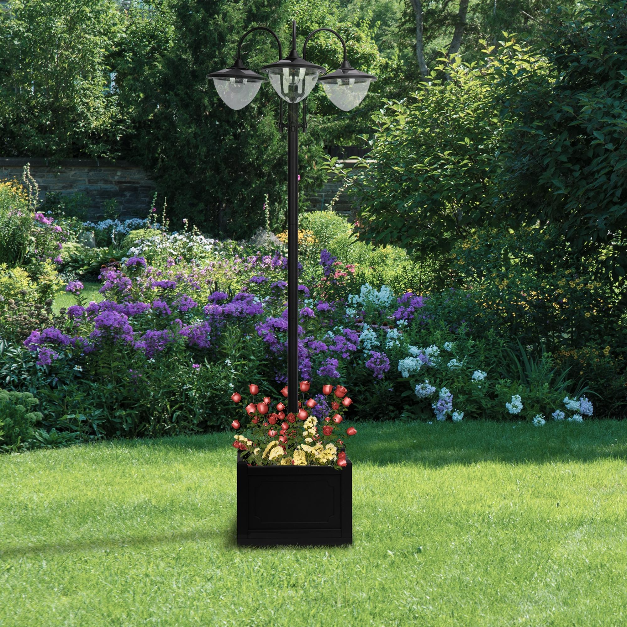 Style rustique et pied pot de fleurs