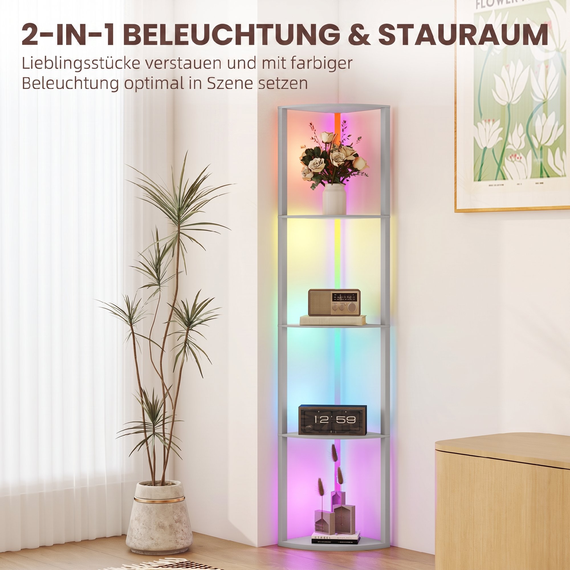 Effets lumineux RGB plusieurs couleurs