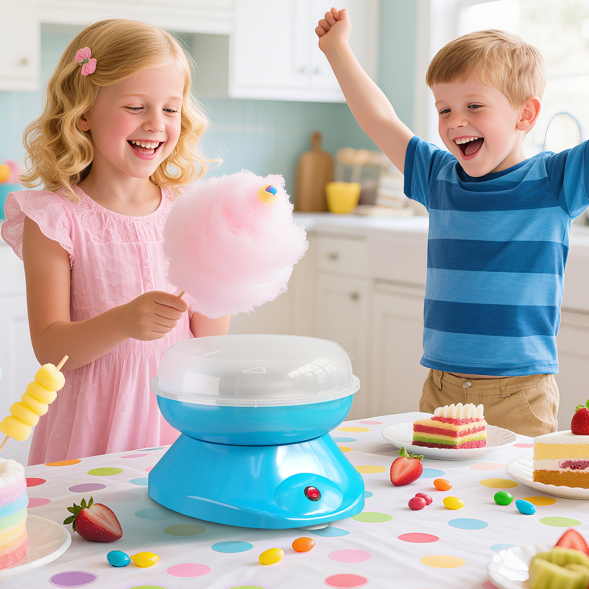 10 bâtons bambou inclus pour fête anniversaire