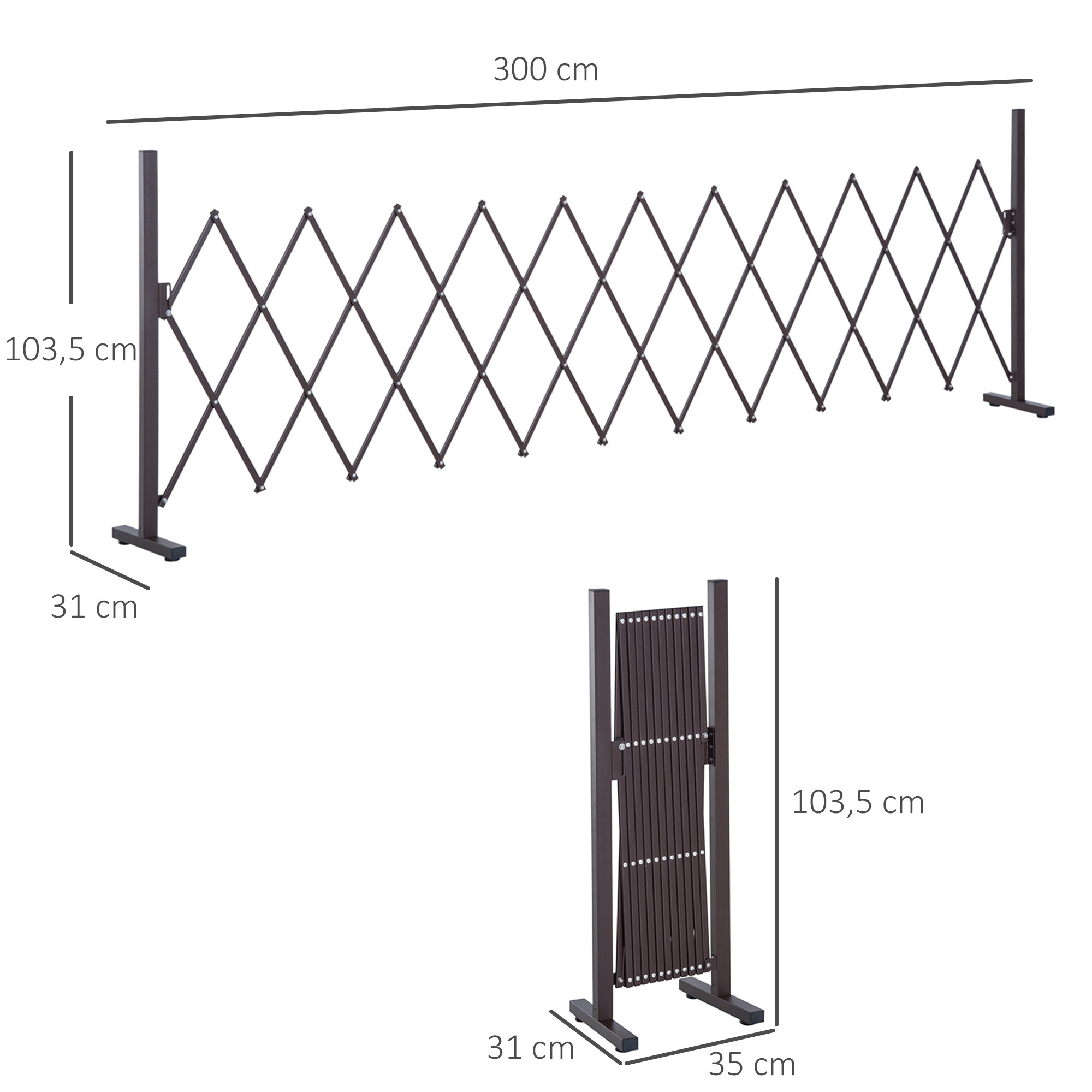 Structure en aluminium et fer