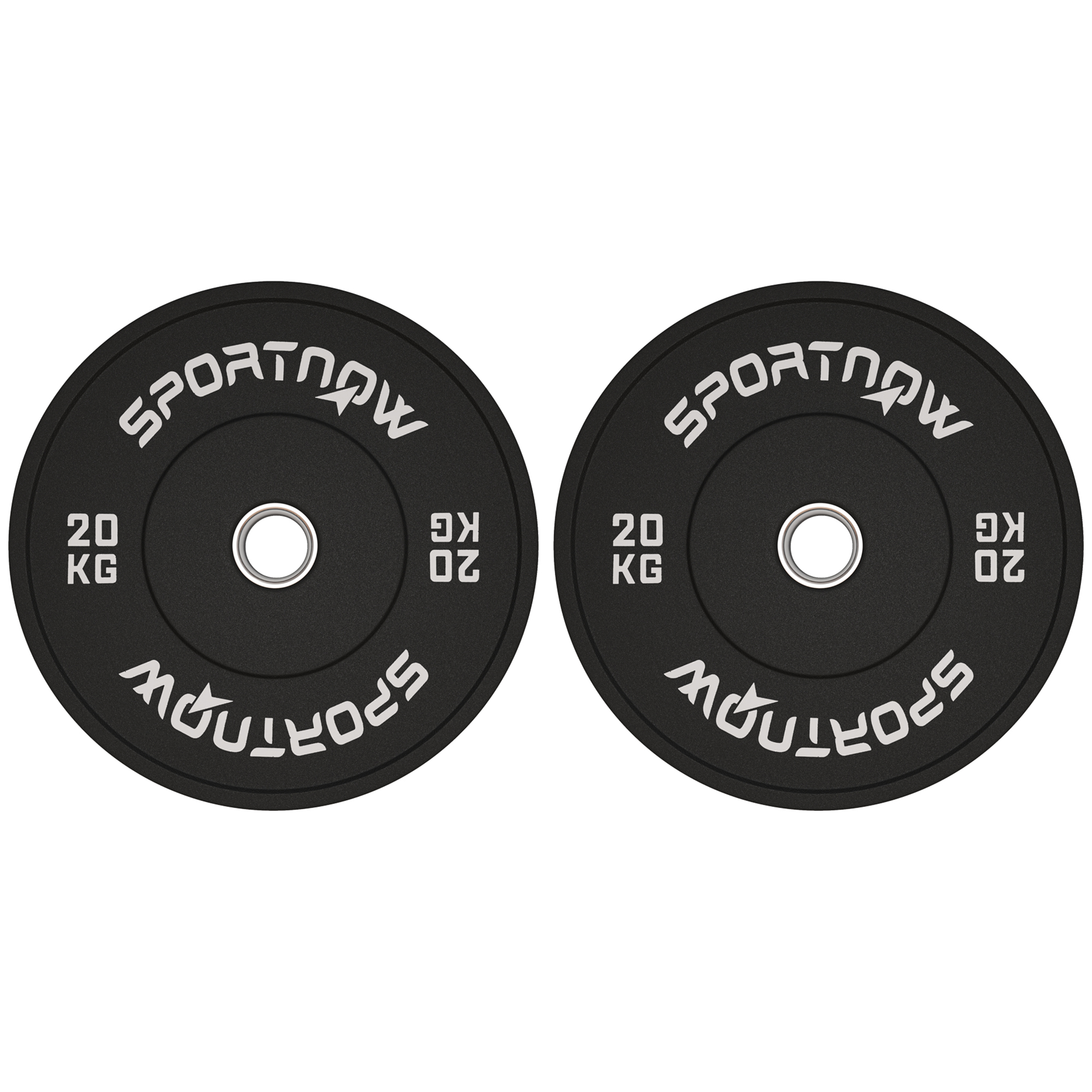 Disques de musculation olympiques 2x20 kg