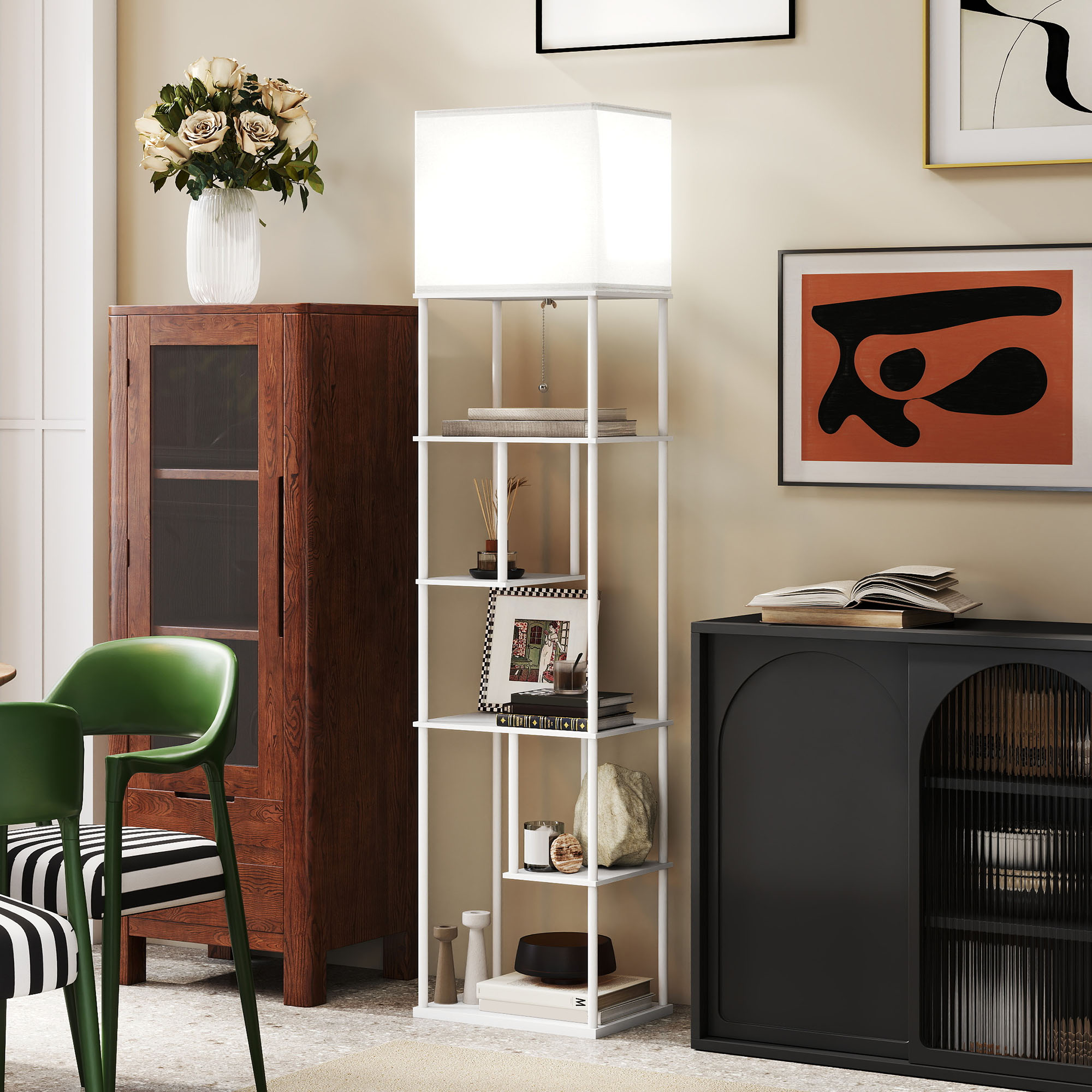 5 étagères asymétriques pour livres plantes décoration