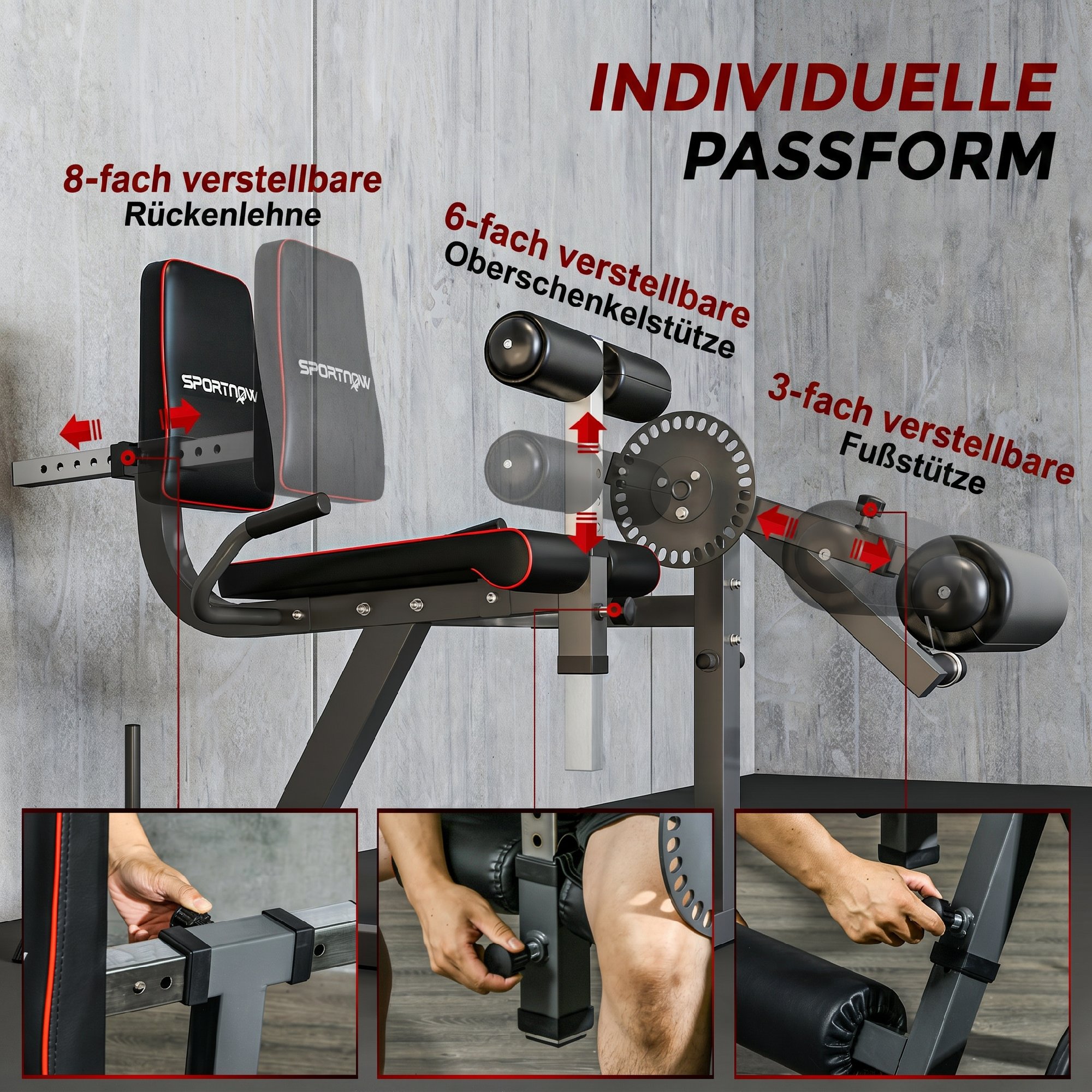 La machine en entraînement