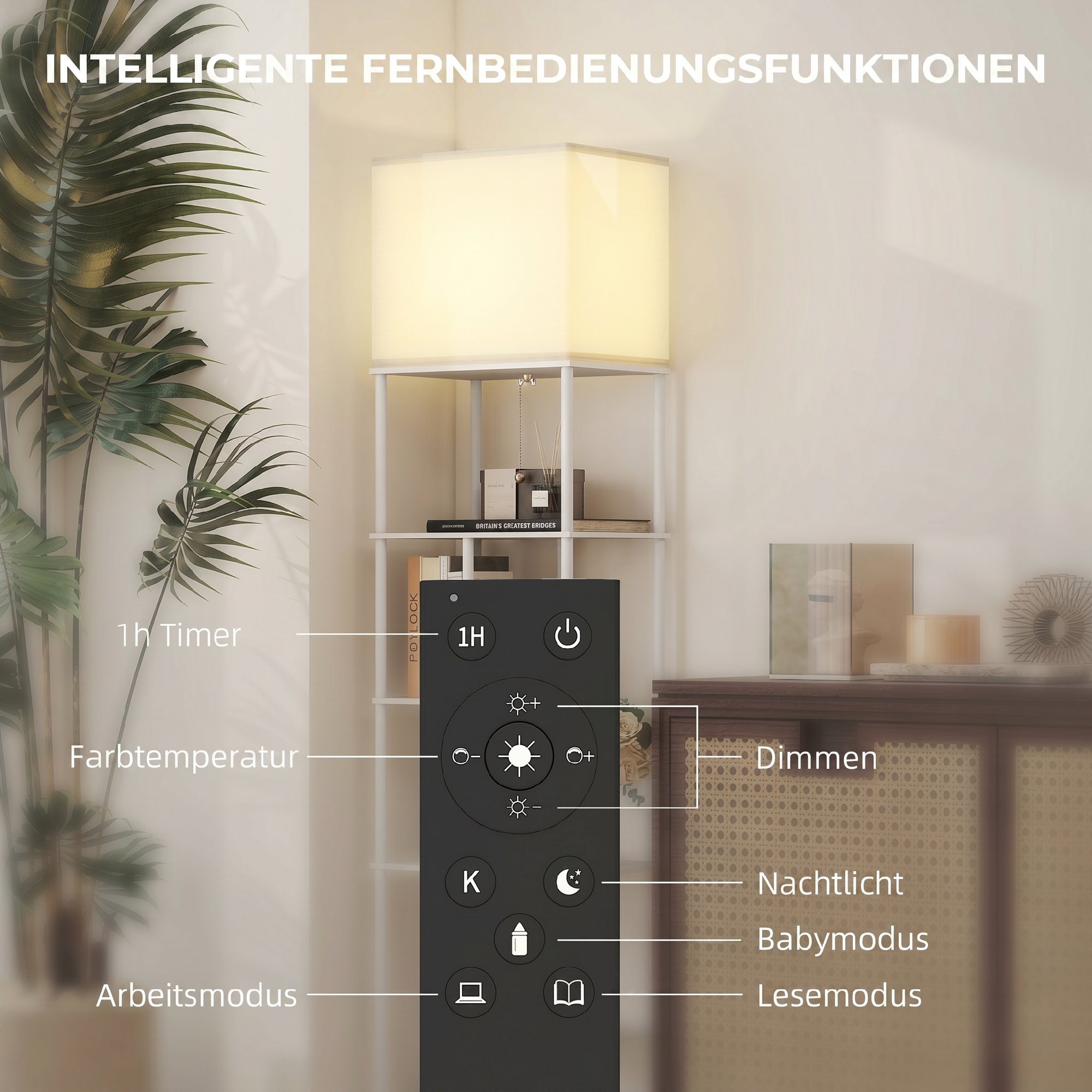 Réglage continu 3000K‑6500K dimmable