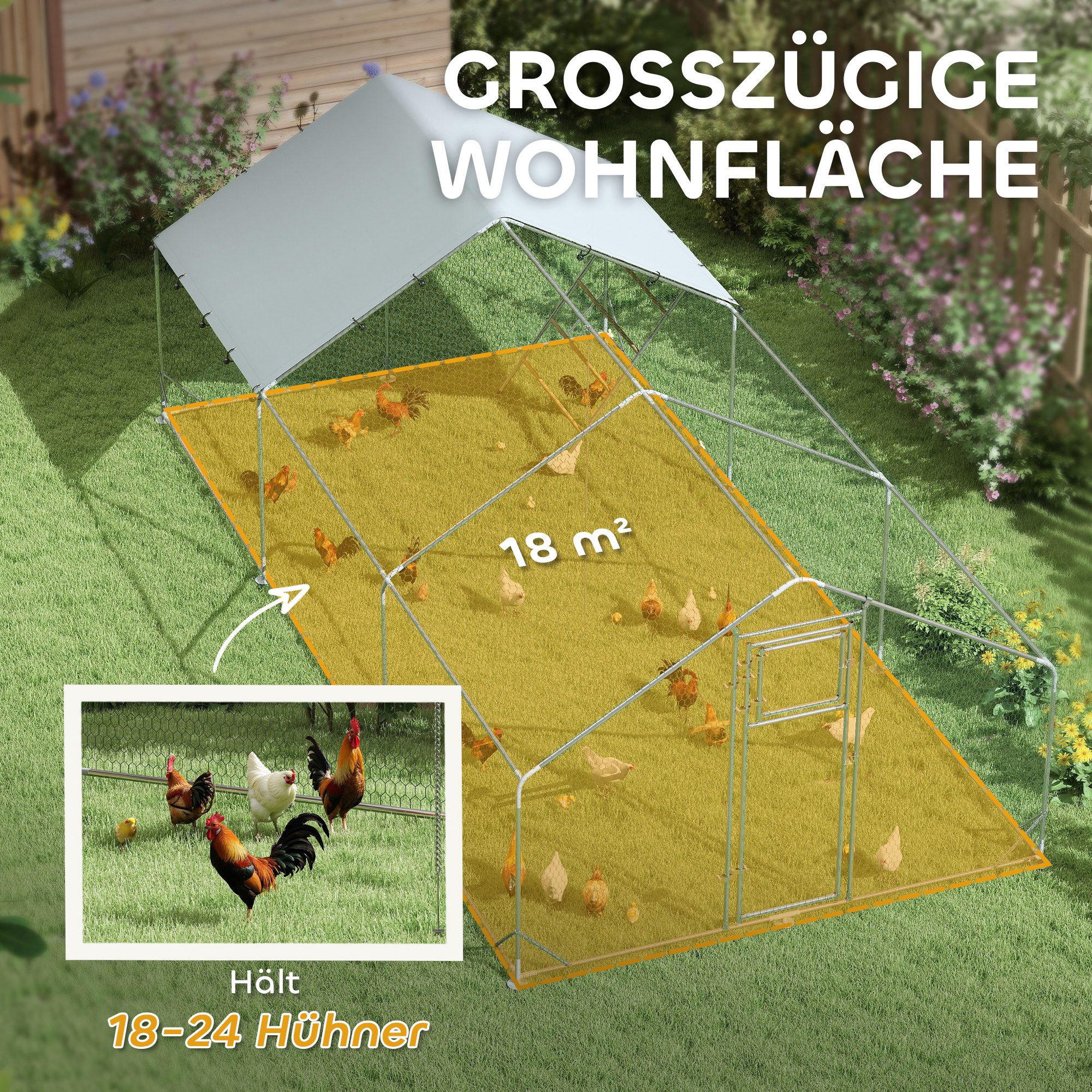 Acier galvanisé et grillage