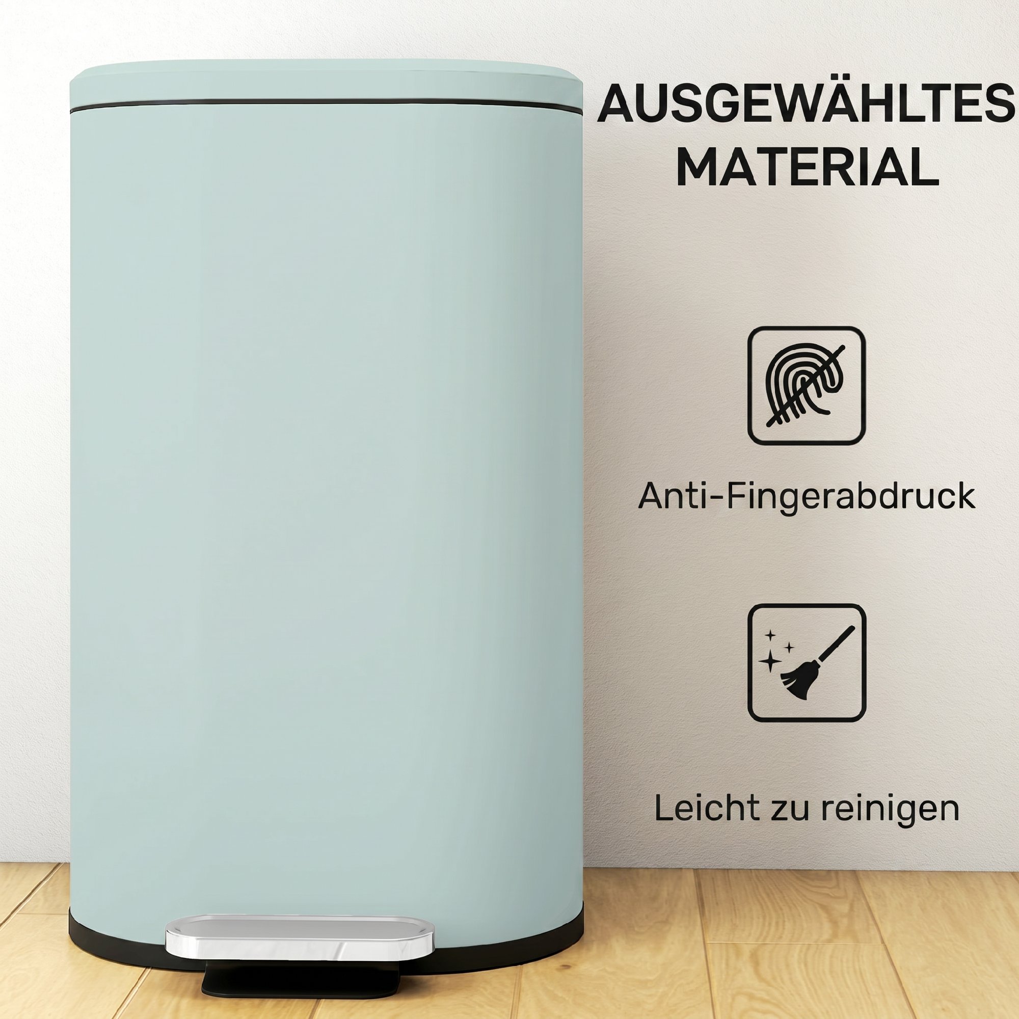 Bac intérieur extractible et système fixe‑sac