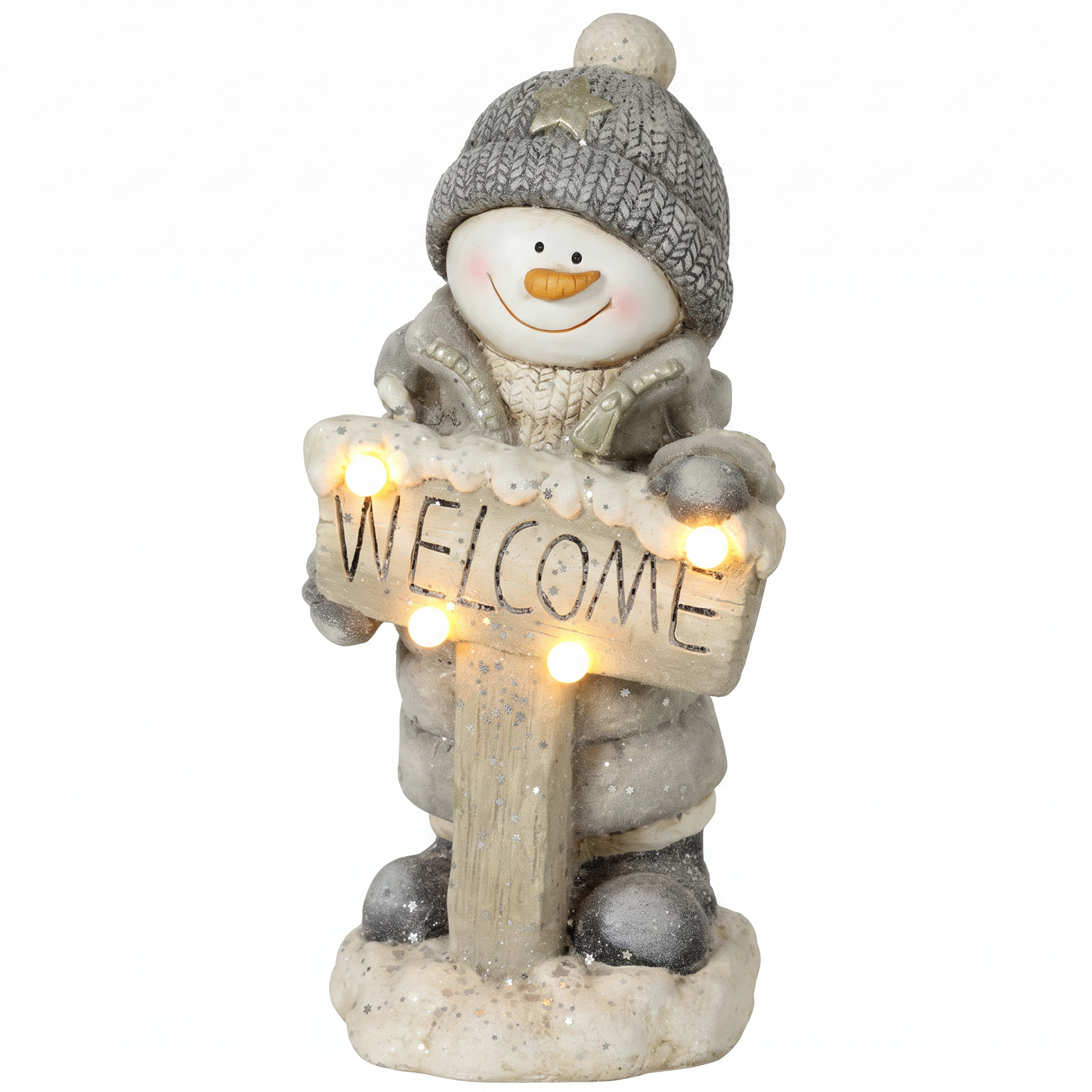 Bonhomme de neige LED