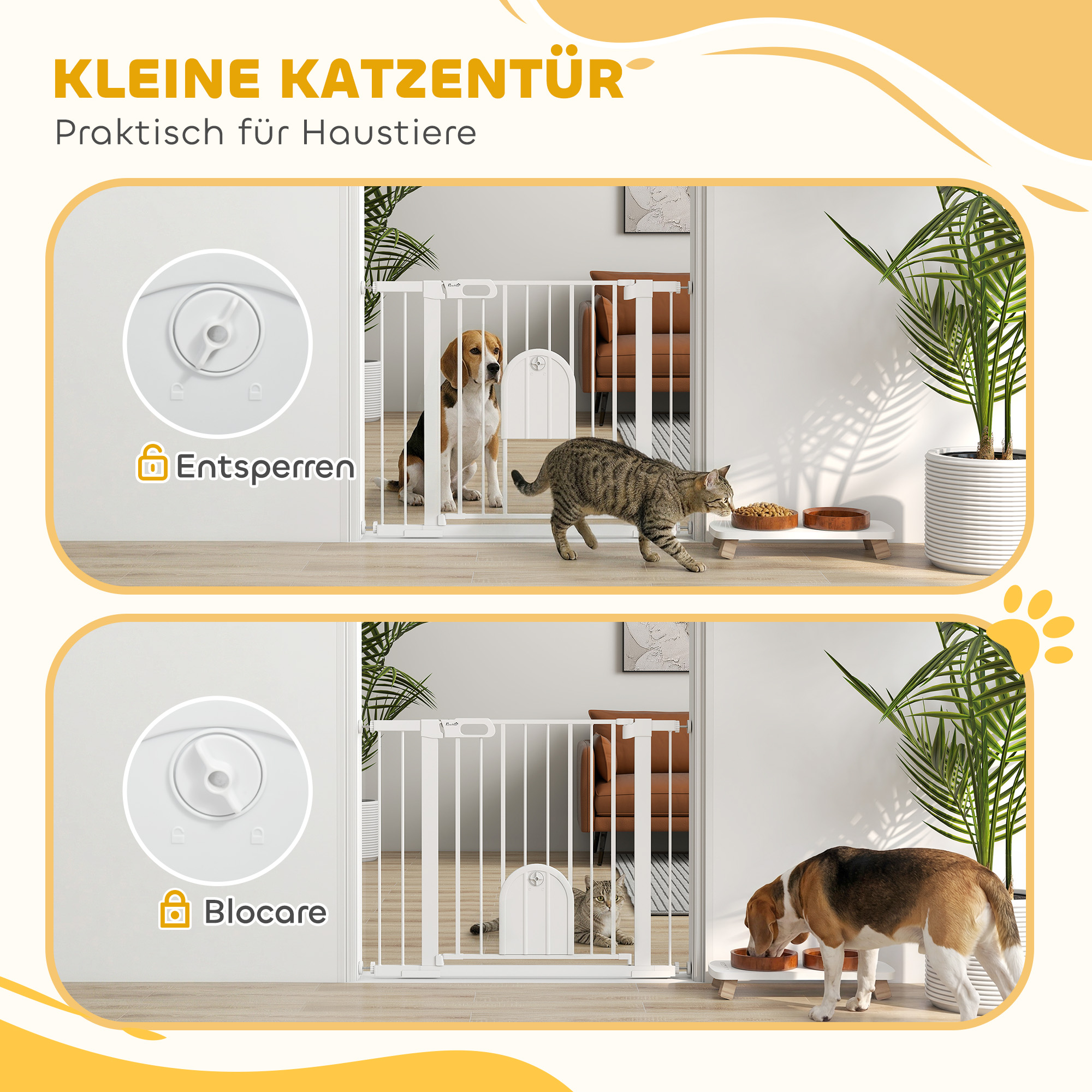 Petite porte de passage pour animaux