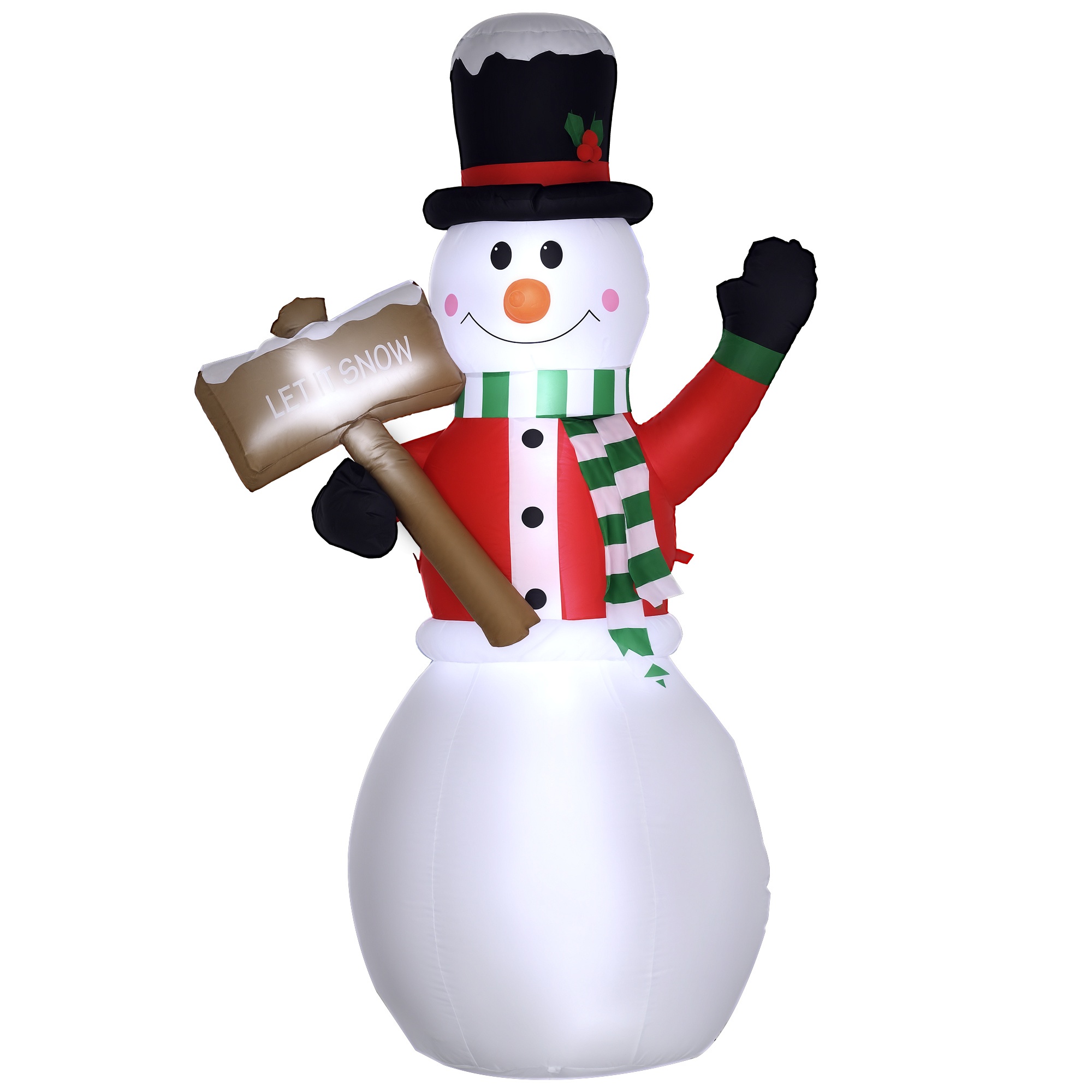 Bonhomme de neige gonflable 1,80 m