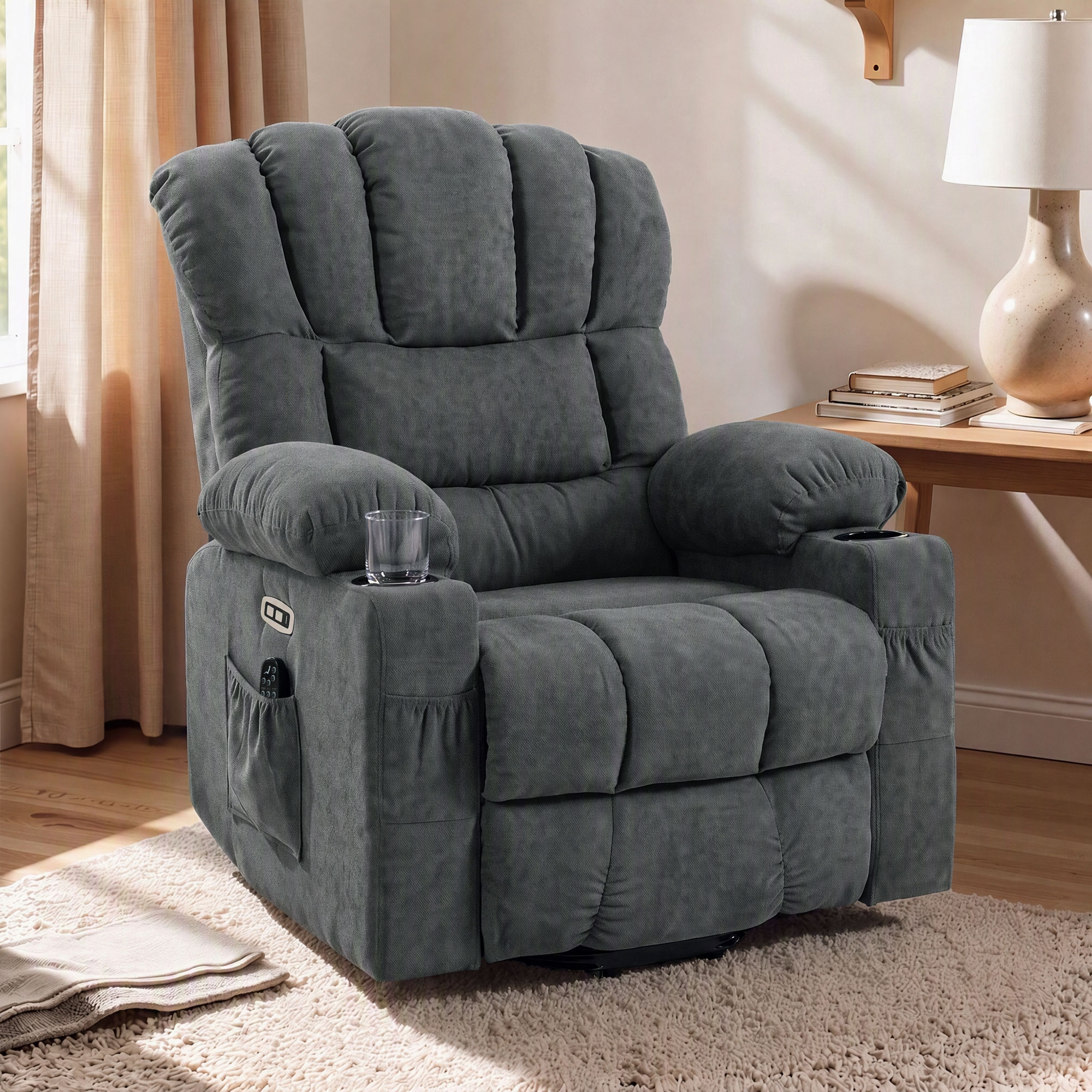 Fauteuil gris design