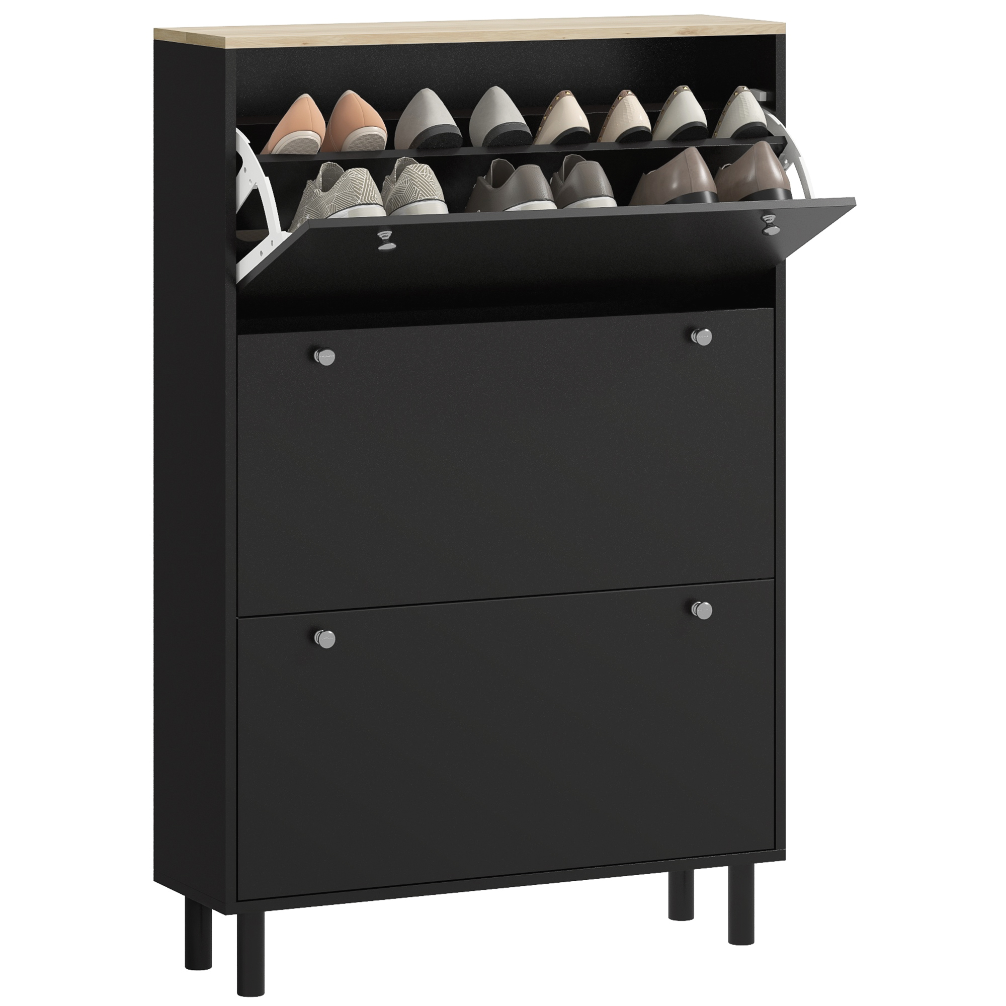 Armoire a chaussures etroite