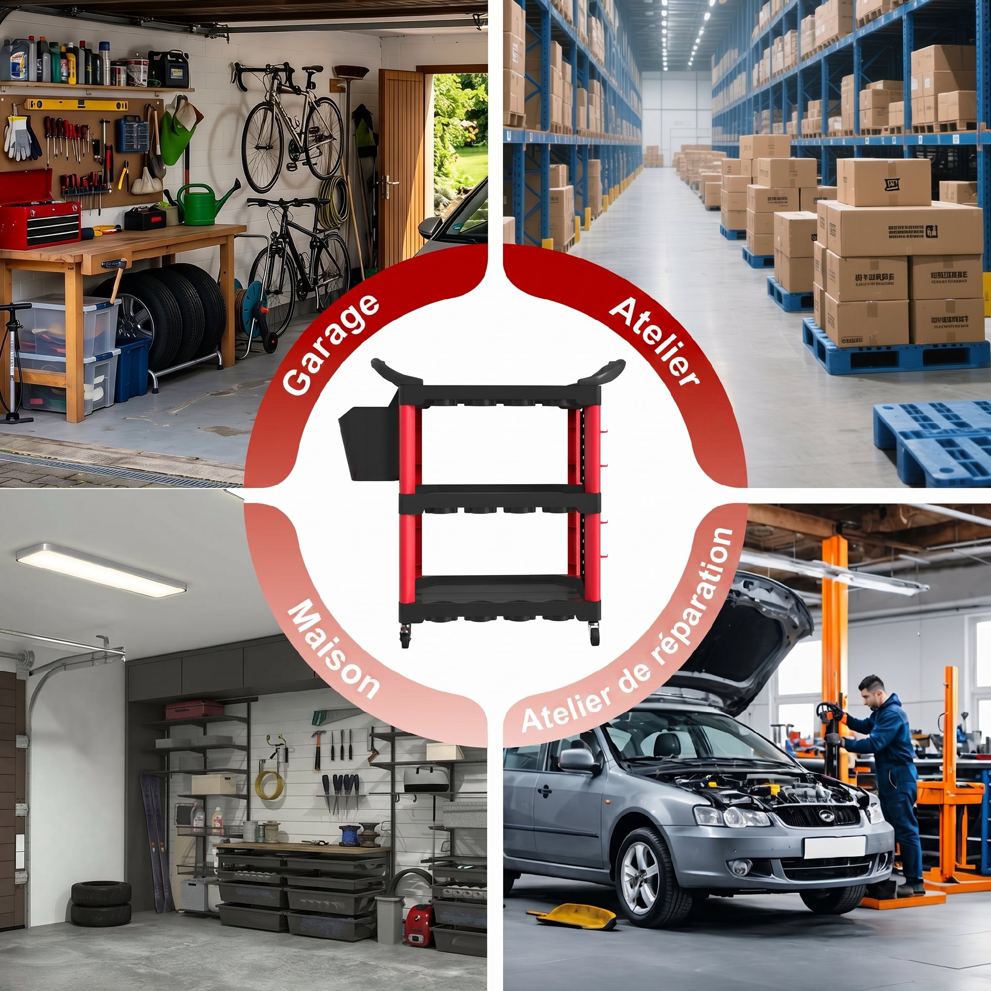 Utilisation dans le garage