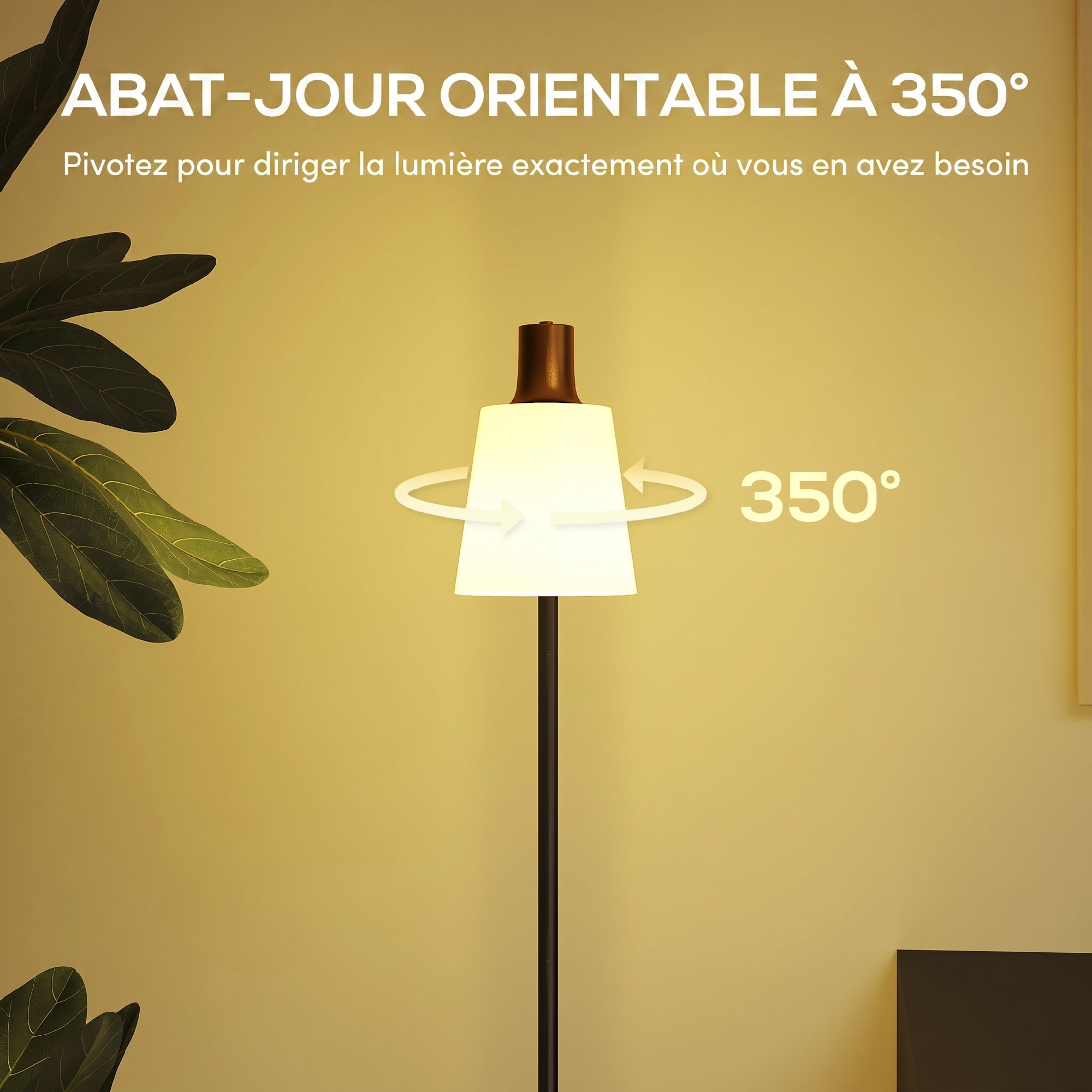 3 températures lumière 3000K‑4000K‑6500K