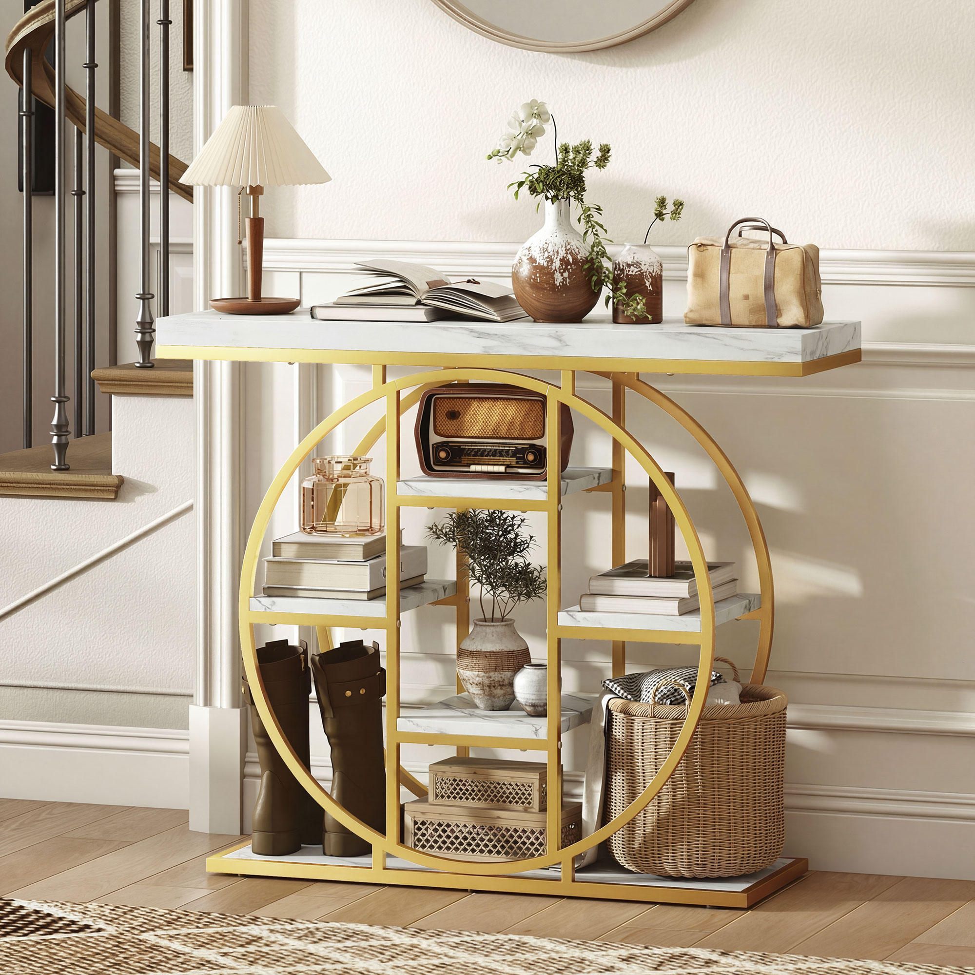 Rangement ouvert